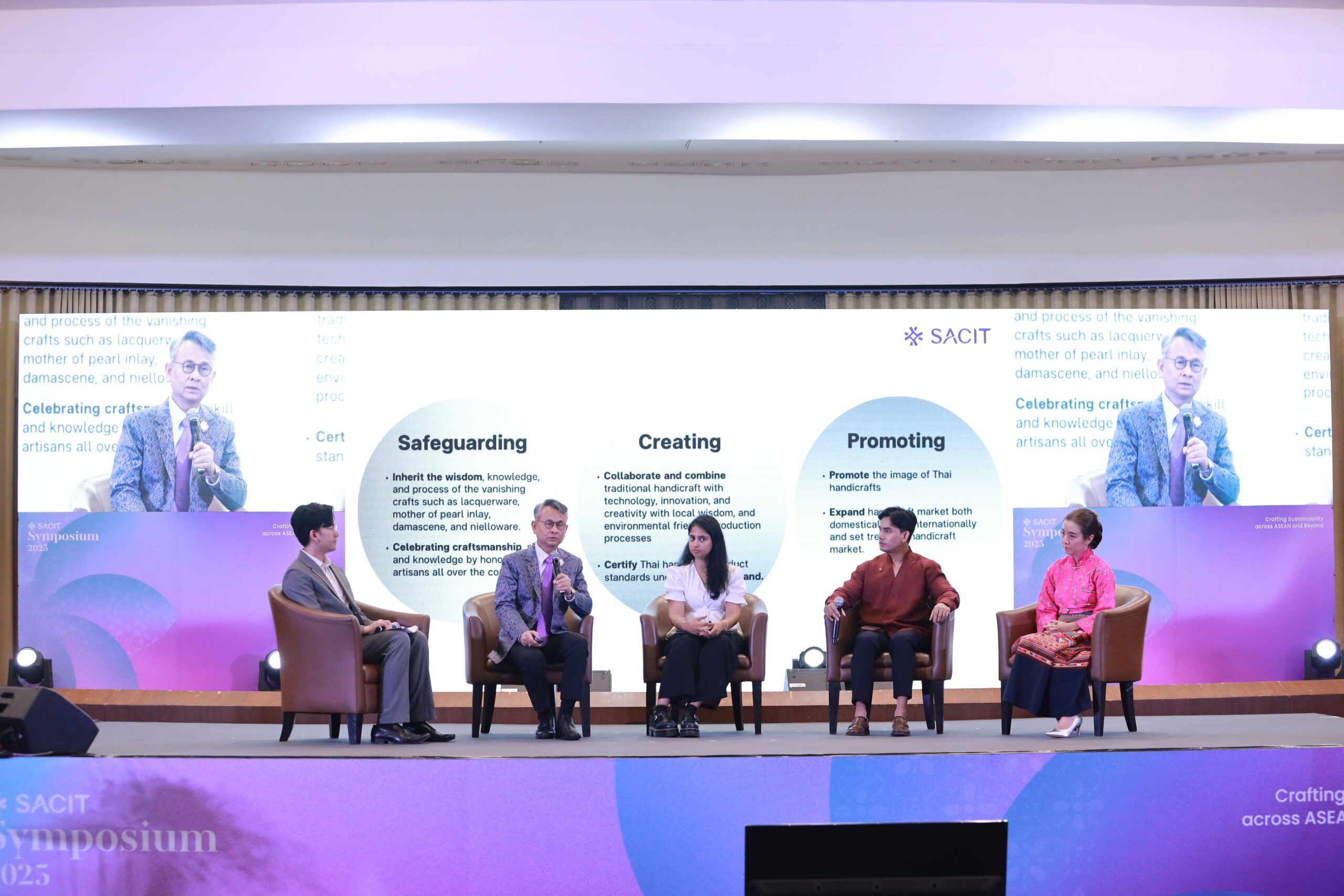 Sacit จัดงาน “sacit Symposium 2025” สืบทอดภูมิปัญญางานหัตถศิลป์ที่คิดถึง สู่อนาคตอย่างยั่งยืน