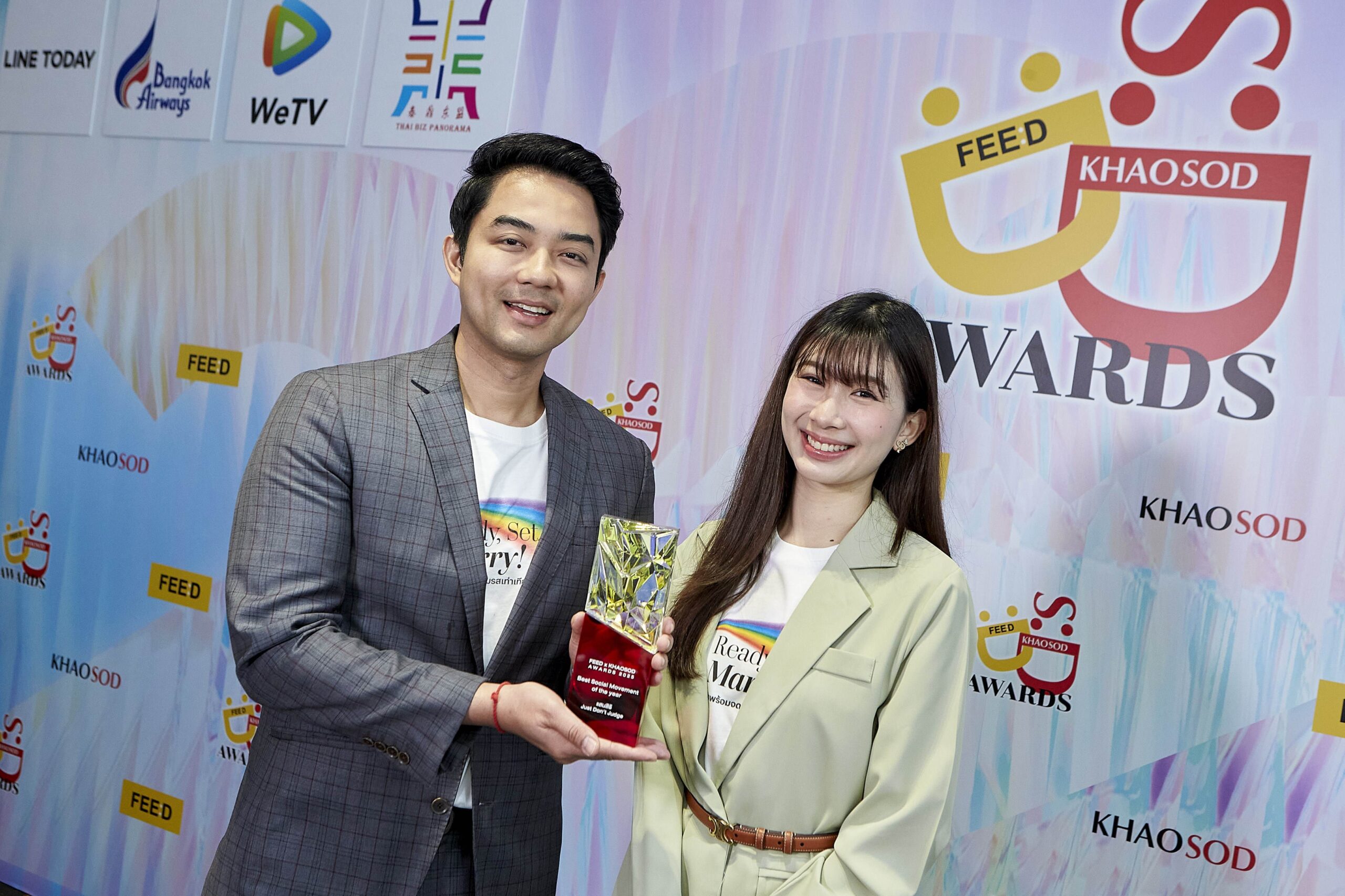 แสนสิริ ผู้บุกเบิกและยืนหยัดเพื่อความเท่าเทียมในสังคม คว้ารางวัล Best Social Movement Of The Year