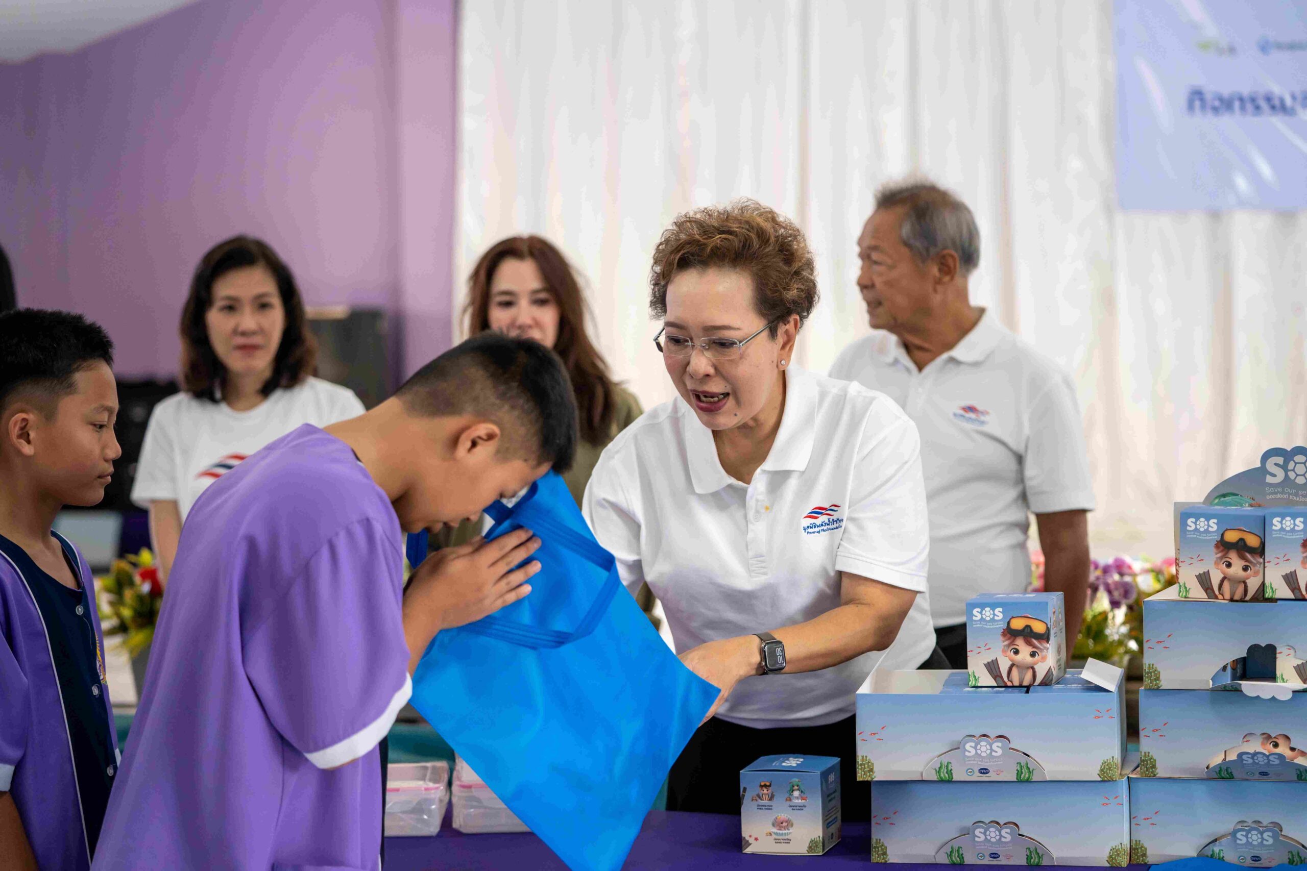 มูลนิธิพลังน้ำใจไทย ลงพื้นที่ “คืนรอยยิ้มให้โรงเรียน” ที่จังหวัดเชียงราย