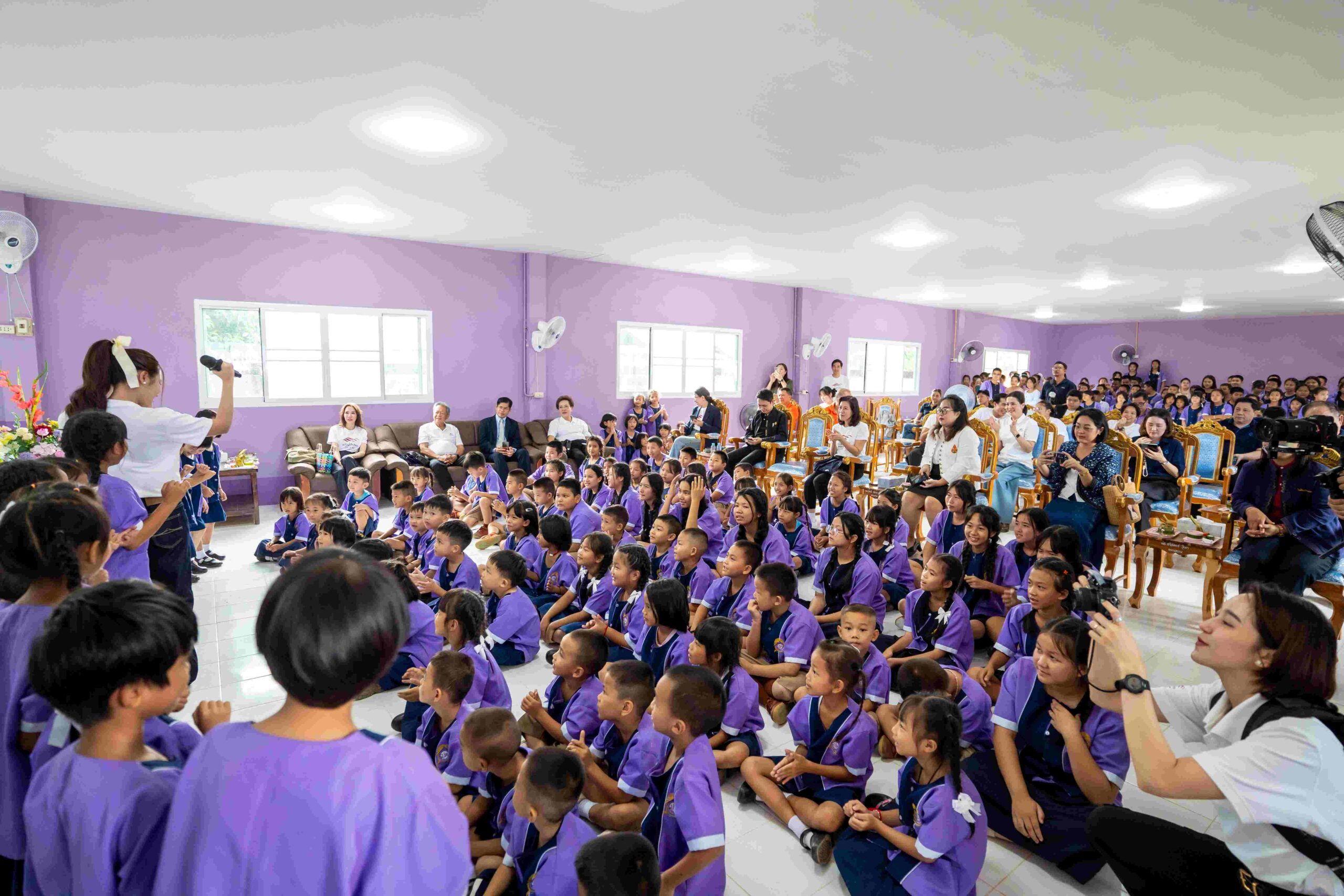 มูลนิธิพลังน้ำใจไทย ลงพื้นที่ “คืนรอยยิ้มให้โรงเรียน” ที่จังหวัดเชียงราย