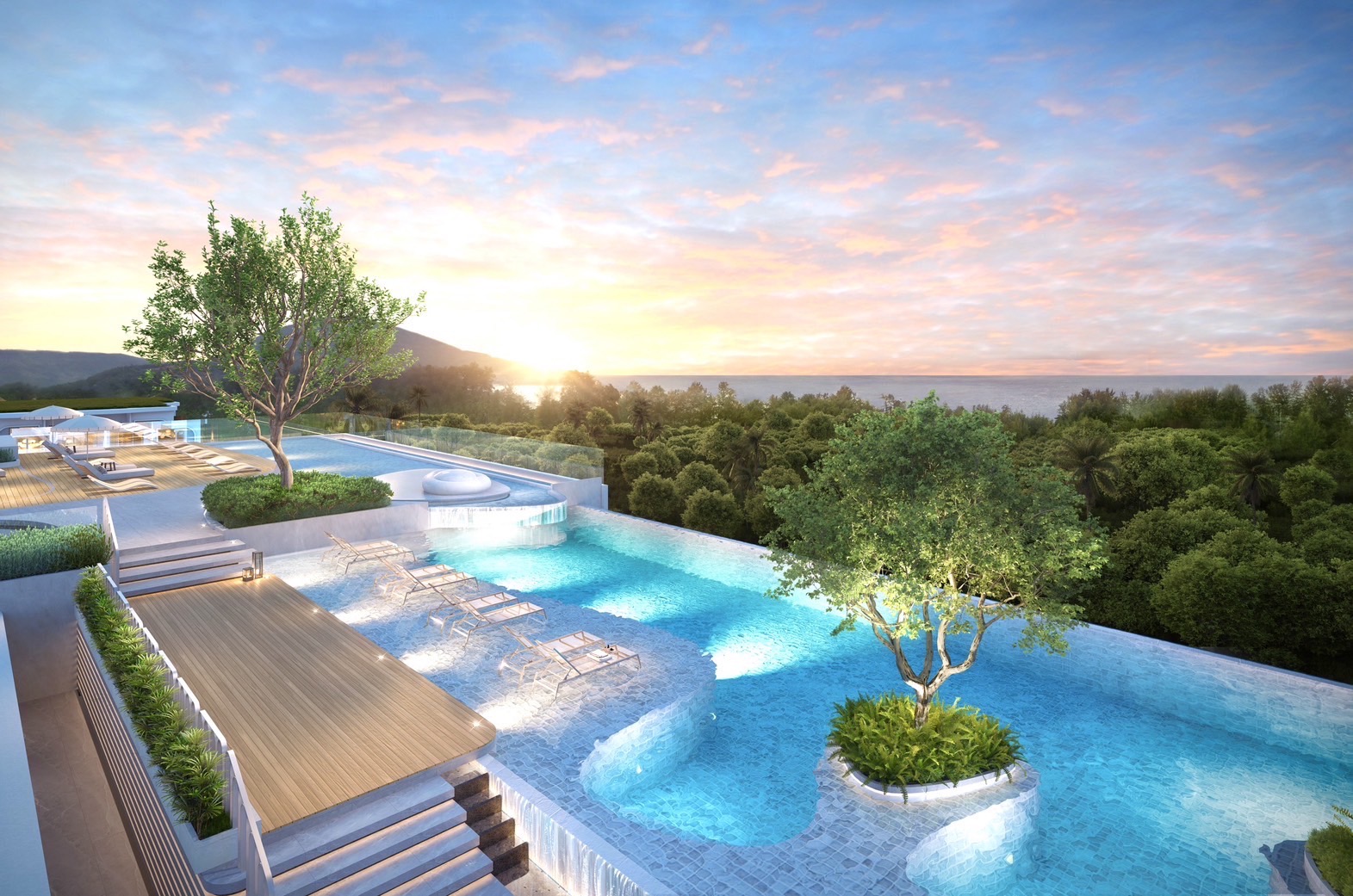 “ร่มโพธิ์ พร็อพเพอร์ตี้” (title) ฉลองจบงานก่อสร้างชั้นดาดฟ้า และโครงสร้างสระว่ายน้ำบนชั้นดาดฟ้า คอนโด “เดอะ ไทเทิล เซเรนิตี้ ในยาง” มั่นใจเตรียมส่งมอบในไตรมาส1/2569