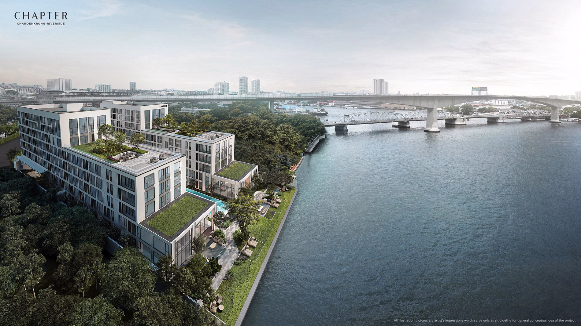 แลนด์มาร์กใหม่ริมเจ้าพระยา! “พฤกษา” เดินหน้าก่อสร้าง แชปเตอร์ เจริญกรุง–ริเวอร์ไซด์ คอนโดกระแสแรง หลังยอดขายเดือนแรกทะลุ 800 ลบ. พร้อมให้เป็นเจ้าของยูนิตพิเศษ เริ่มเพียง 4.99 ลบ.*