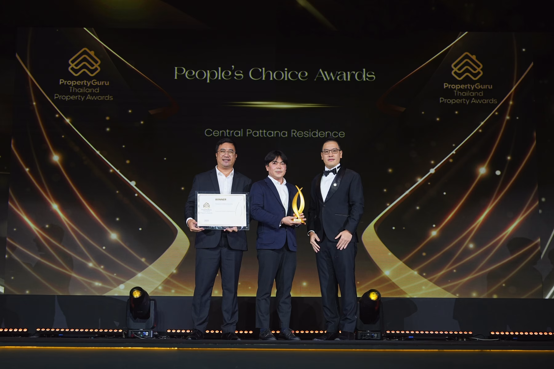 Central Pattana Residence โชว์ความสำเร็จ คว้า 3 รางวัลใหญ่ จากเวที Propertyguru Thailand Development Awards 2025 ตอกย้ำ Brand Love บ้านและคอนโดฯ เซ็นทรัลแข็งแกร่ง ส่งมอบที่อยู่อาศัยคุณภาพด้วยแนวคิด Better Living