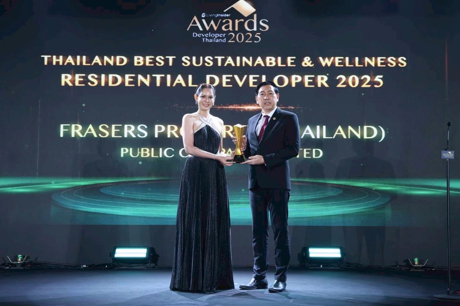 เฟรเซอร์ส พร็อพเพอร์ตี้ ประเทศไทย คว้า 6 รางวัล จากสุดยอดเวทีอสังหาฯ ไทย การันตีคุณภาพ ดีเวลลอปเปอร์ชั้นนำมุ่งยกระดับคุณภาพชีวิต และพัฒนาที่อยู่อาศัยสู่ความยั่งยืน