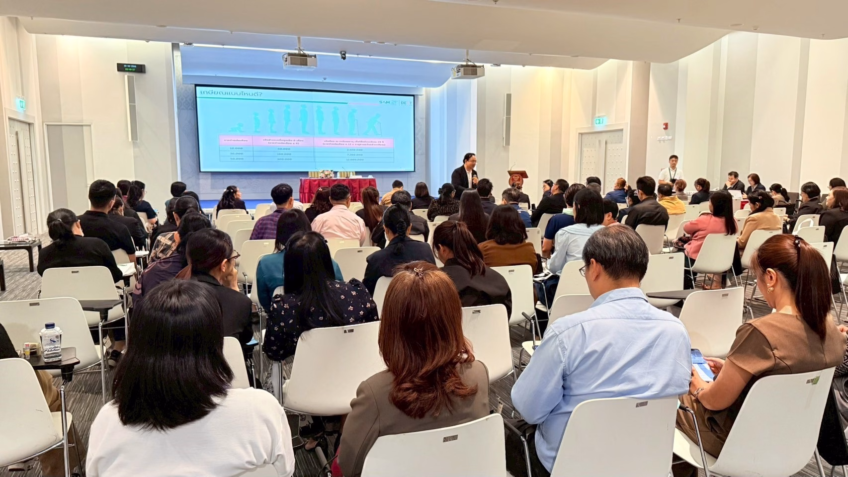 “คลินิกแก้หนี้ By Sam” ร่วมบรรยายความรู้ทางการเงิน “ปลดล็อก ปลดหนี้” แก่สำนักงานเลขาธิการสภาผู้แทนราษฎร