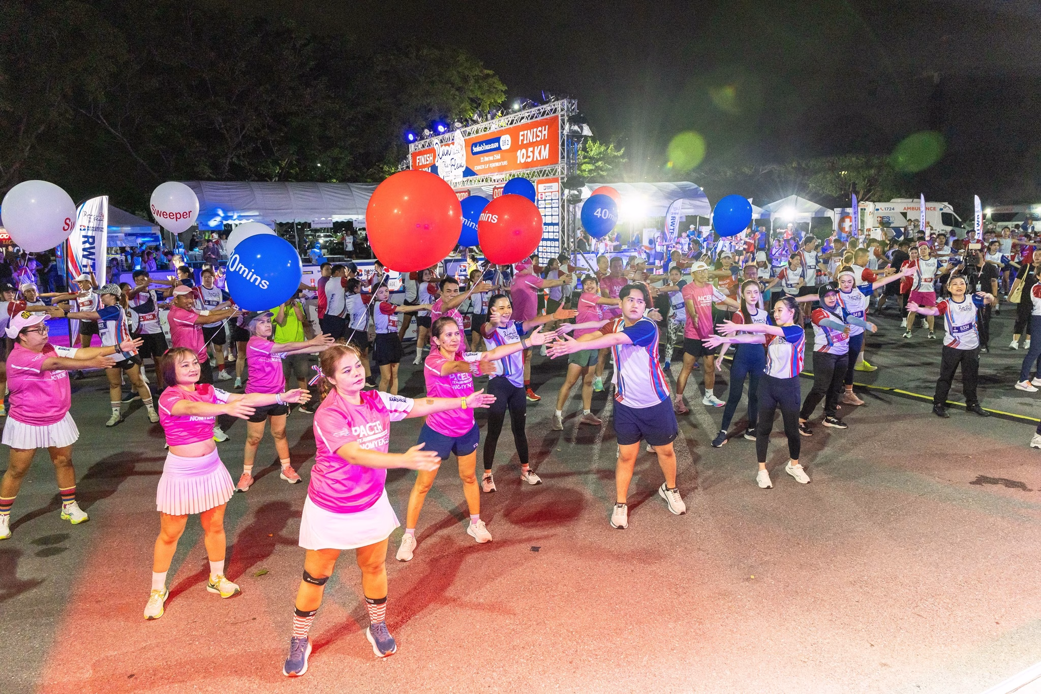 โรงพยาบาลกรุงเทพ เปิดสนามแรกกิจกรรม “run With The Flow By Bangkok Hospital: วิ่งเพื่อหัวใจและสมอง ปีที่ 2” ผนึกพลังเครือข่าย 7 สนามทั่วไทย สะสมสุขภาพดี ส่งต่อคุณค่าสู่สังคม