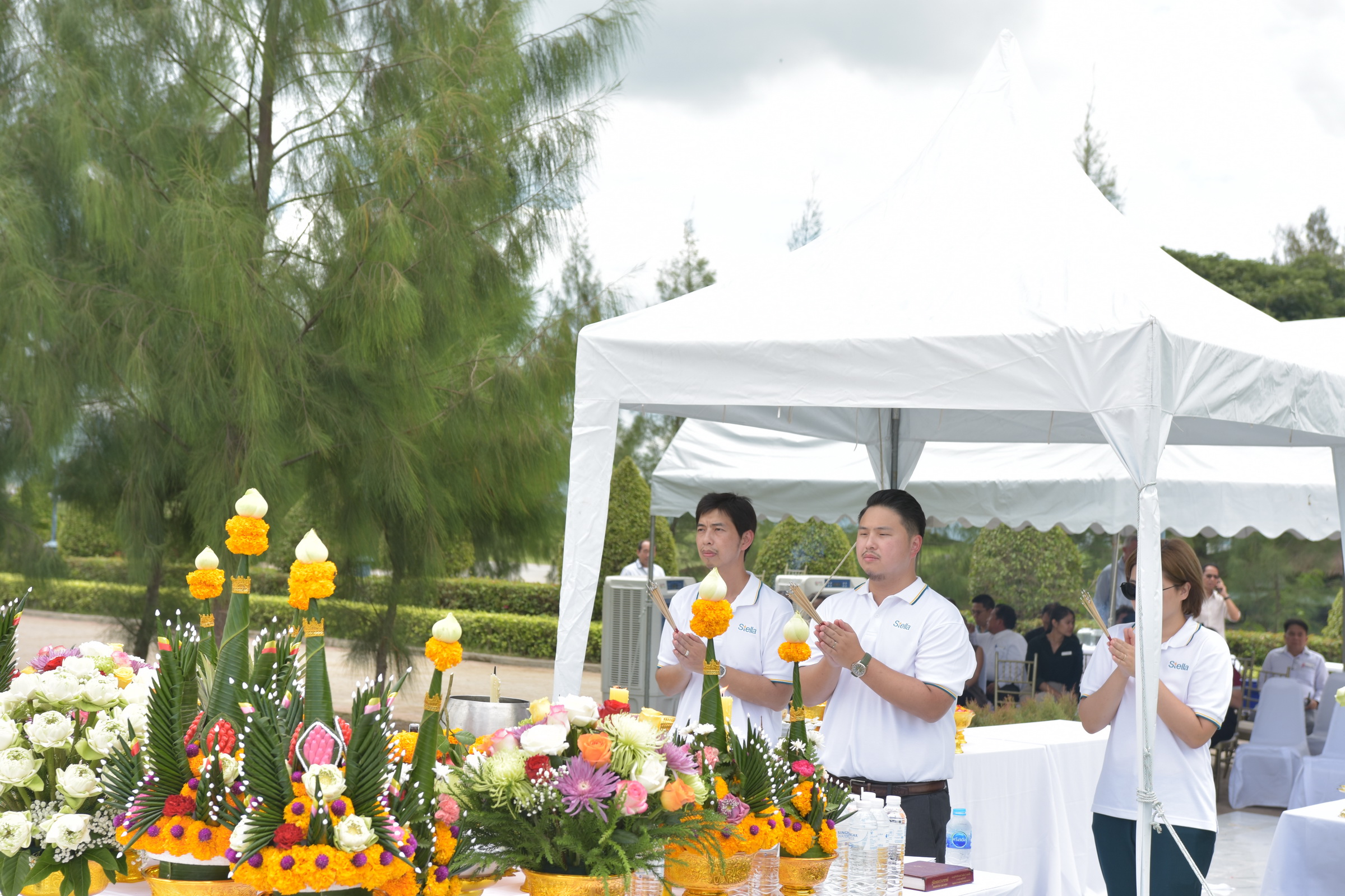 “สเตลล่า”ถือฤกษ์ดีจัดพิธีบวงสรวงตั้งศาลพระพรหม โครงการสเตลล่าโอโซน เขาใหญ่ เตรียมรับกิจกรรมใหญ่ปลายปี