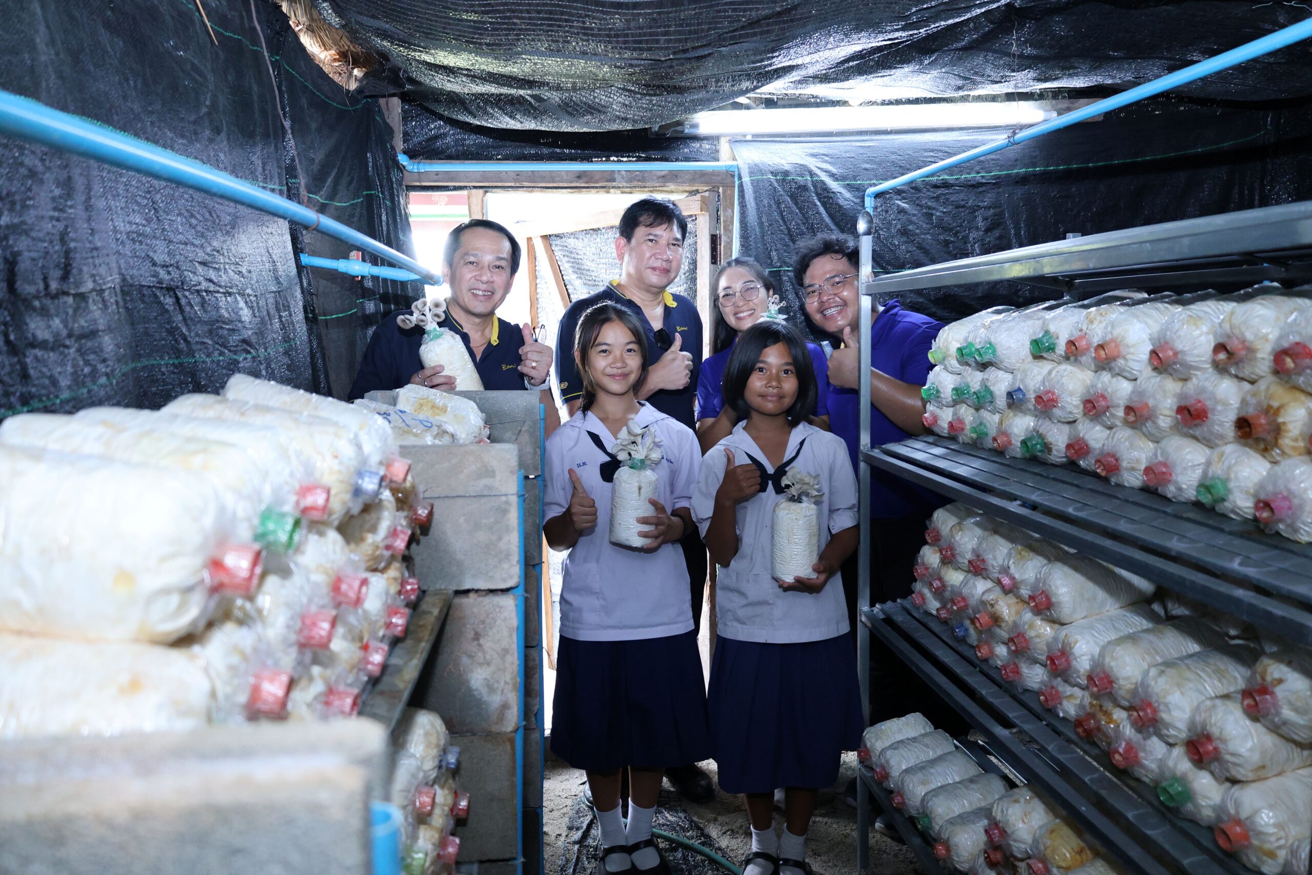 Bam สนับสนุนโรงเรียนบ้านเนินทองราษฎร์พัฒนา จ.พิษณุโลก จัดทำโครงการโรงเรียนต้นคิด ชีวิตยั่งยืน เพื่ออาหารกลางวัน ปีที่ 4