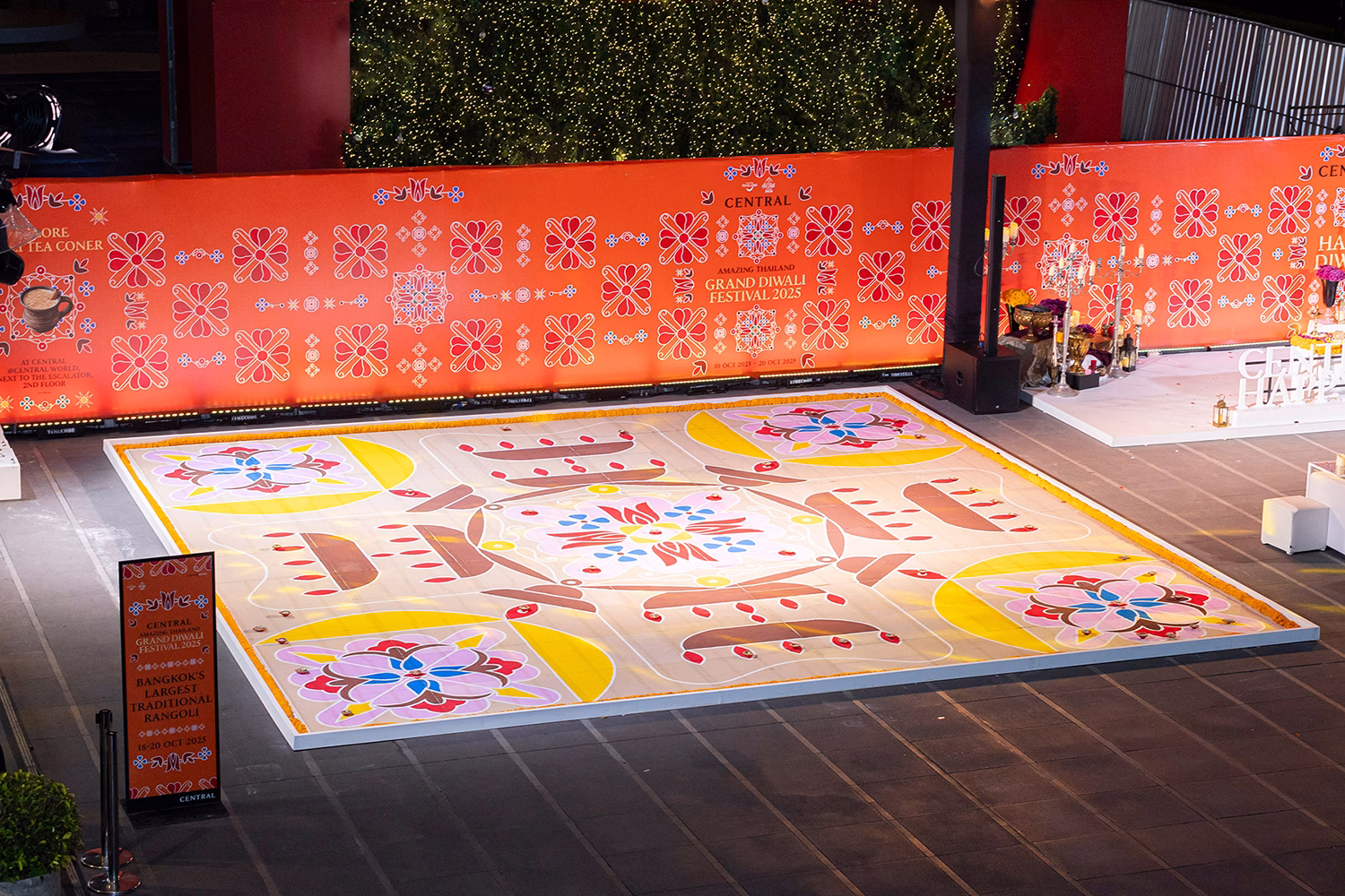 ครั้งแรก! Central & Robinson ผนึก ททท. รังสรรค์รังโกลีใหญ่ที่สุดในกรุงเทพฯ ฉลองเทศกาล Diwali เทศกาลแห่งแสงสว่างและความสุข ต้อนรับนักท่องเที่ยวอินเดียจากทั่วโลก