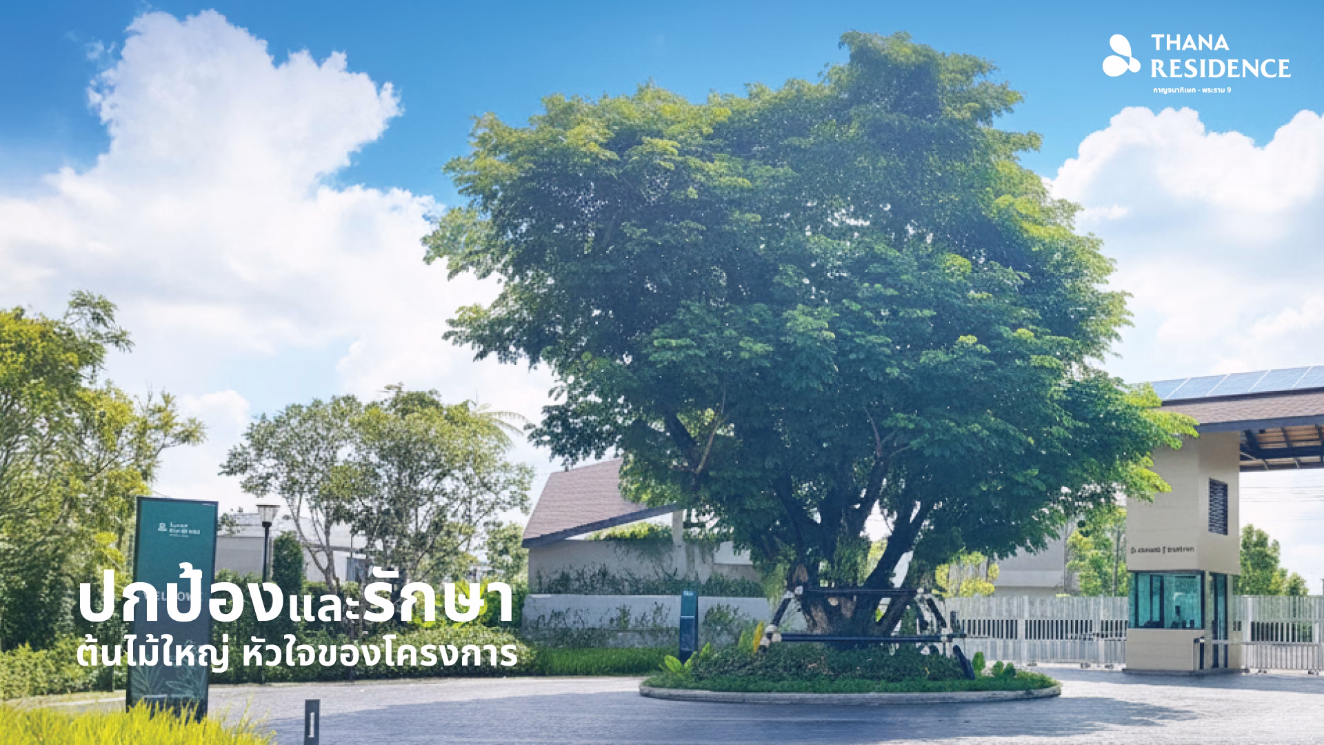 สร้างความยั่งยืนในทุกตารางนิ้ว:thana Residence กาญจนาภิเษก พระราม 9 โครงการที่ใส่ใจสิ่งแวดล้อมอย่างแท้จริง