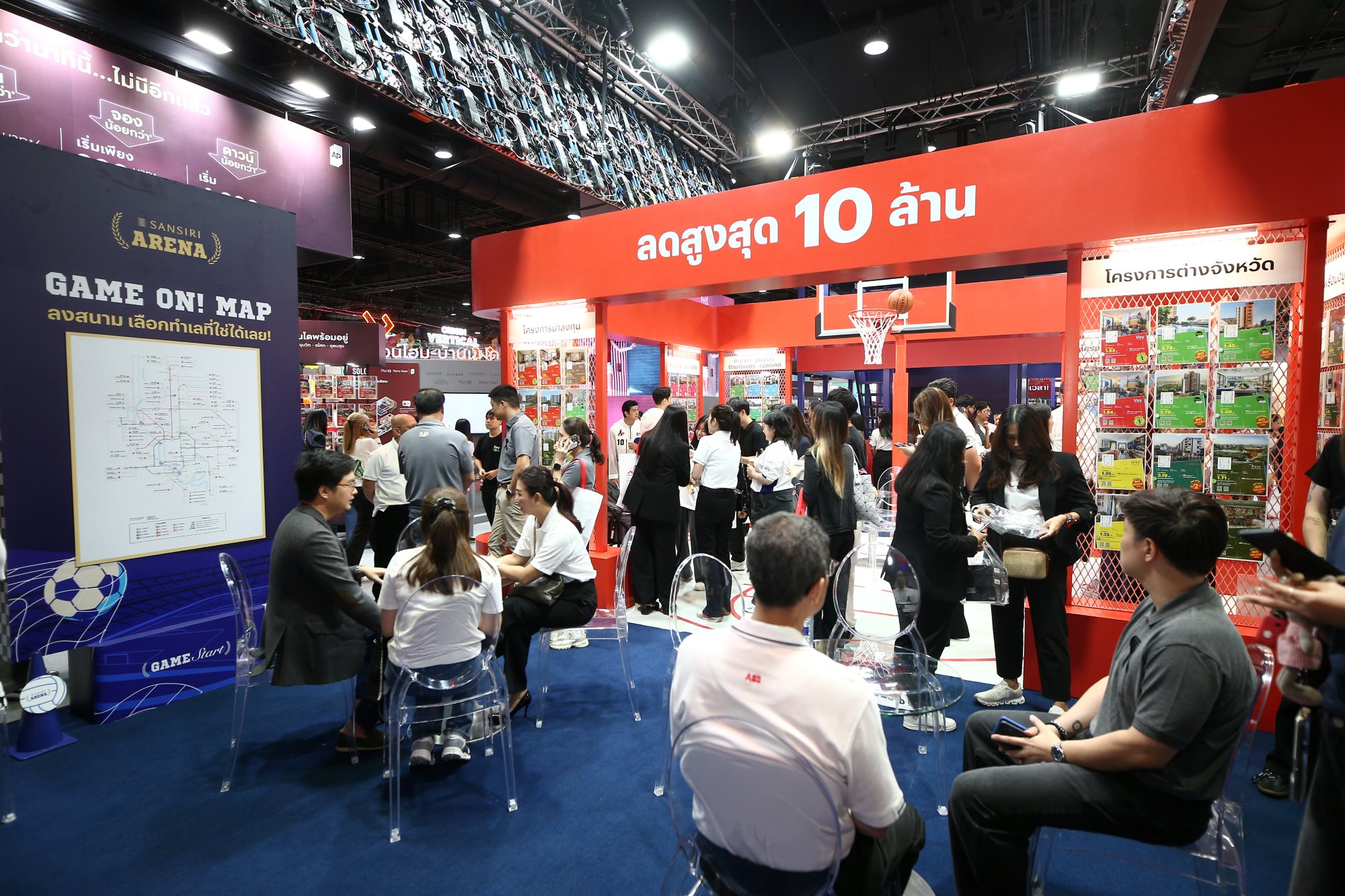 แสนสิริชวน 17 พาร์ตเนอร์ร่วมทีม เปิด Sansiri Arena สุดยิ่งใหญ่ในงานมหกรรมบ้านและคอนโด พร้อมส่วนลดสูงสุด 10 ล้าน* ลุ้นบินลัดฟ้าชม Big Match ที่แอนด์ฟิลด์ วันนี้ – 2 พ.ย. 68 ที่ศูนย์ประชุมแห่งชาติสิริกิติ์ฯ