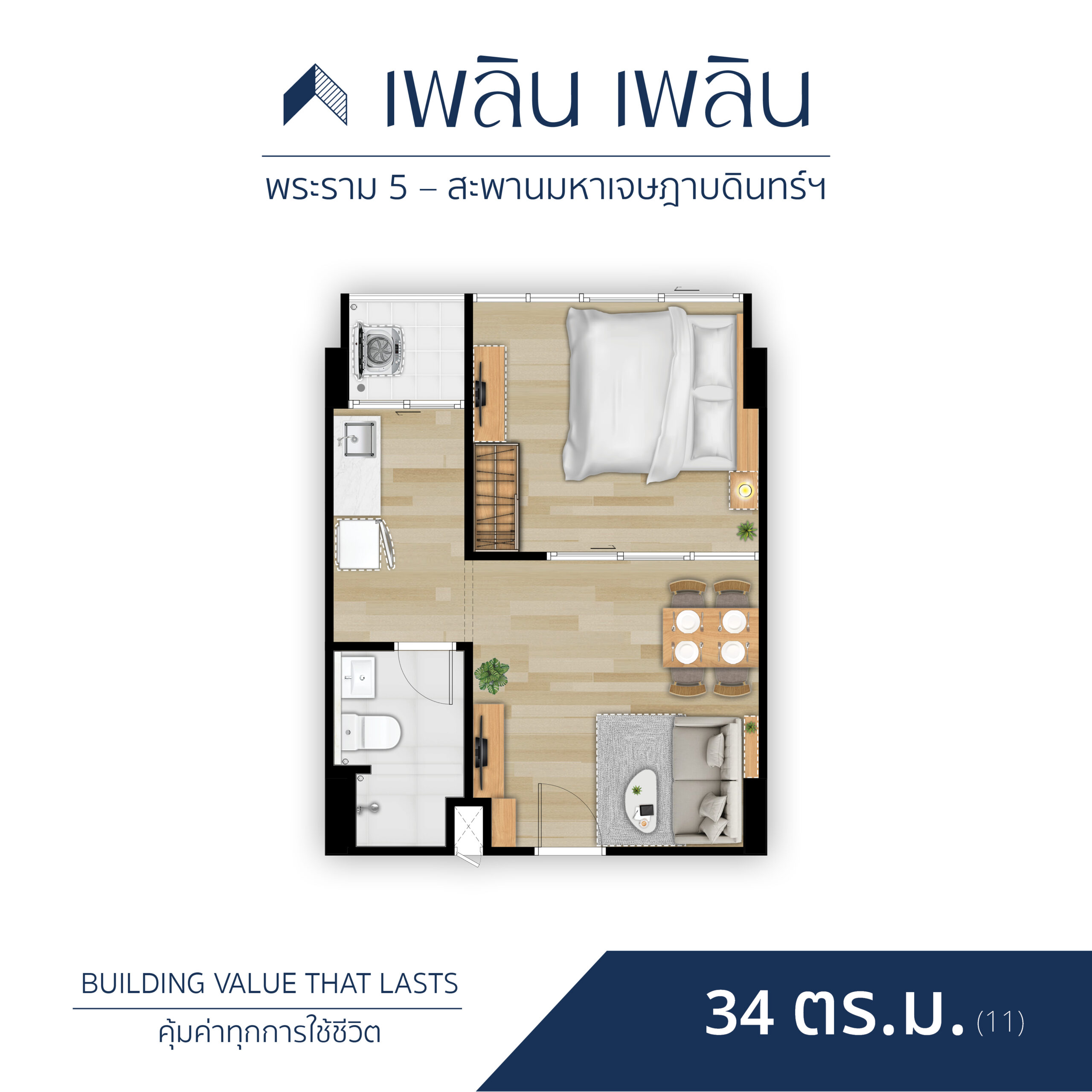 พรีวิว เพลิน เพลิน คอนโดมิเนียม พระราม 5 สะพานมหาเจษฎาบดินทร์ ฯ (ploen Ploen Condo Rama 5 Ratchaphruek)