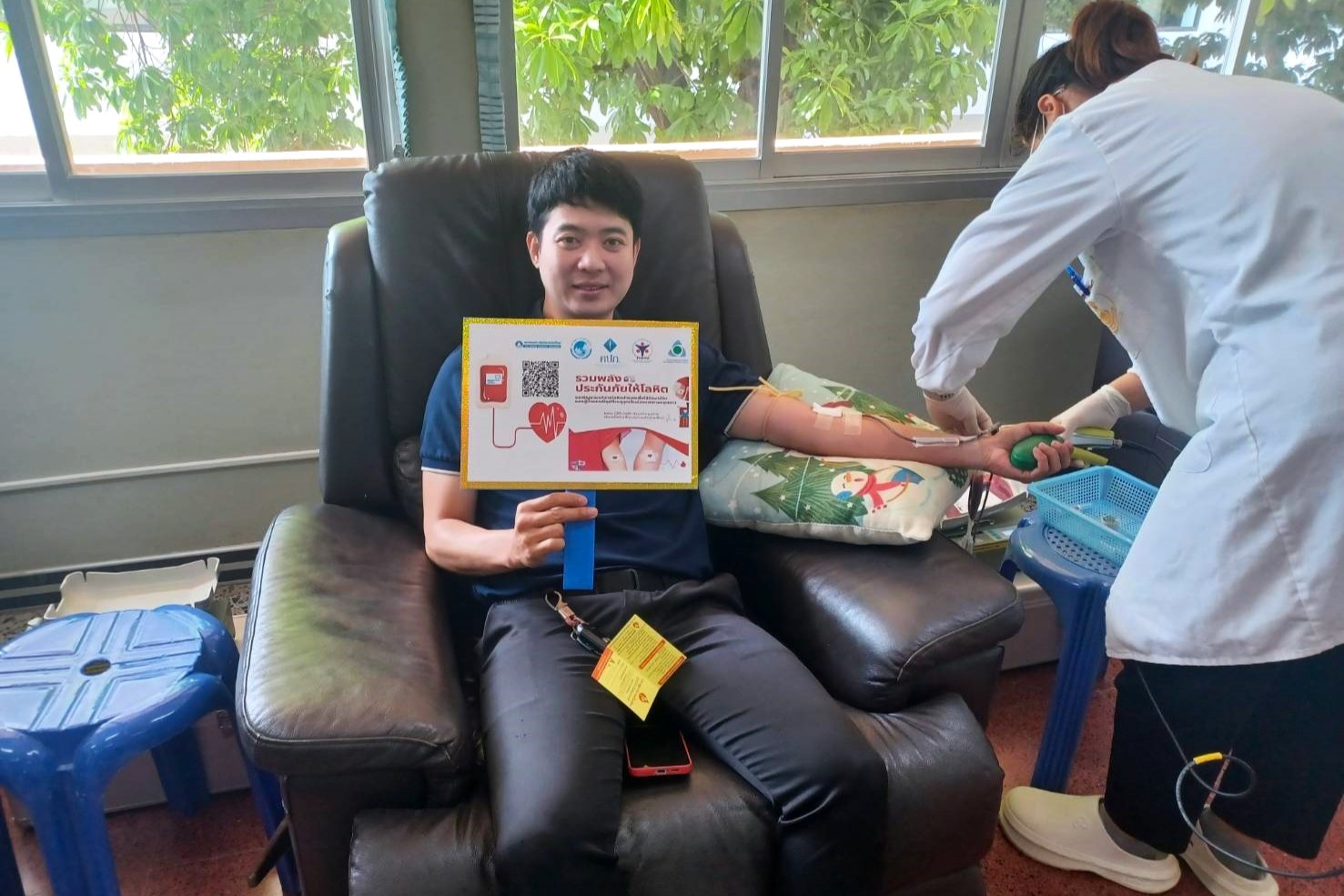 วิริยะจิตอาสาร่วม “รวมพลังประกันภัยโลหิต ปี 2” จ.สระแก้ว