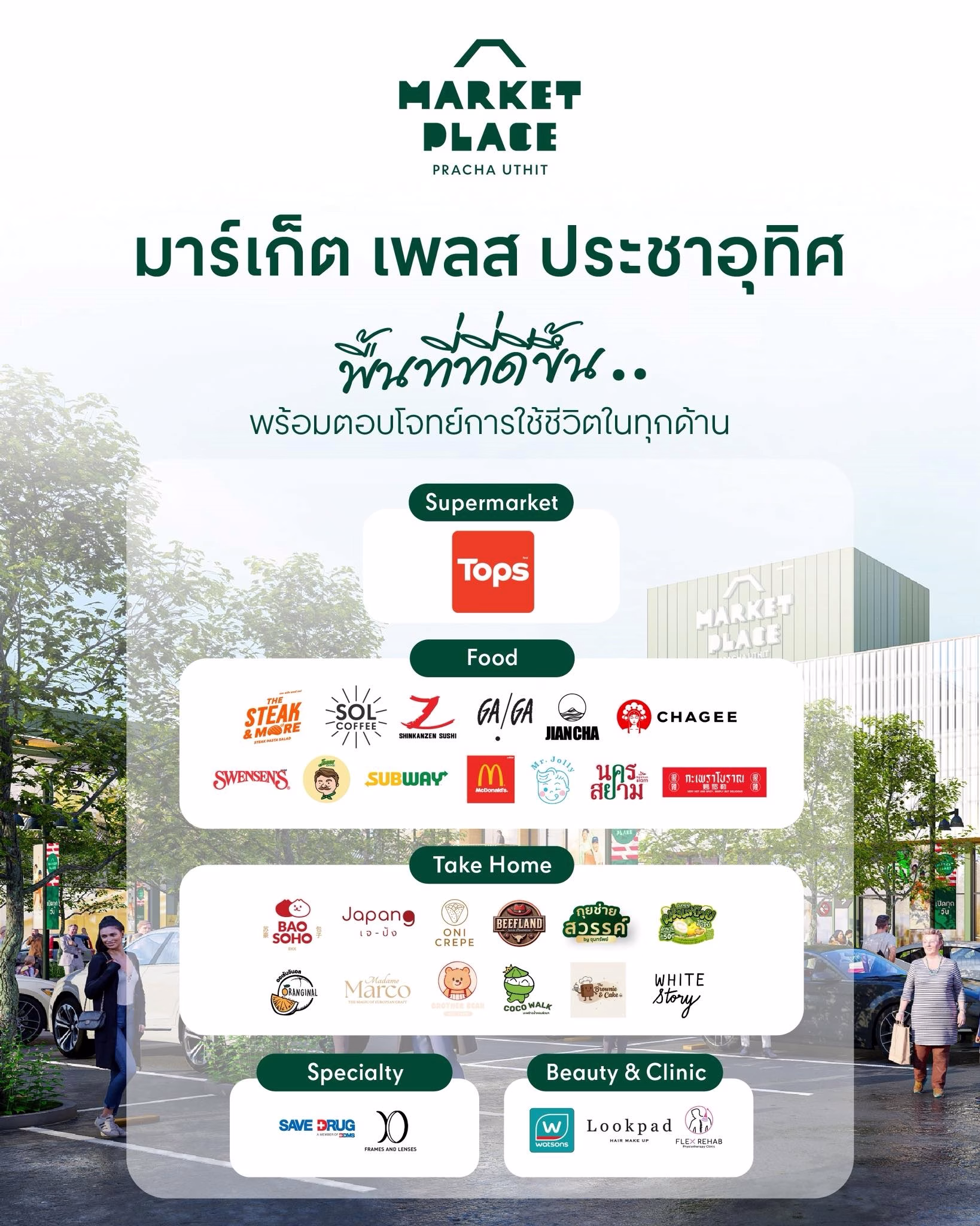 เซ็นทรัลพัฒนา เตรียมเปิด “market Place ประชาอุทิศ” 29 พ.ย. นี้ ปักหมุด คอมมูนิตี้ มอลล์ ทำเลศักยภาพประชาอุทิศ–ทุ่งครุ