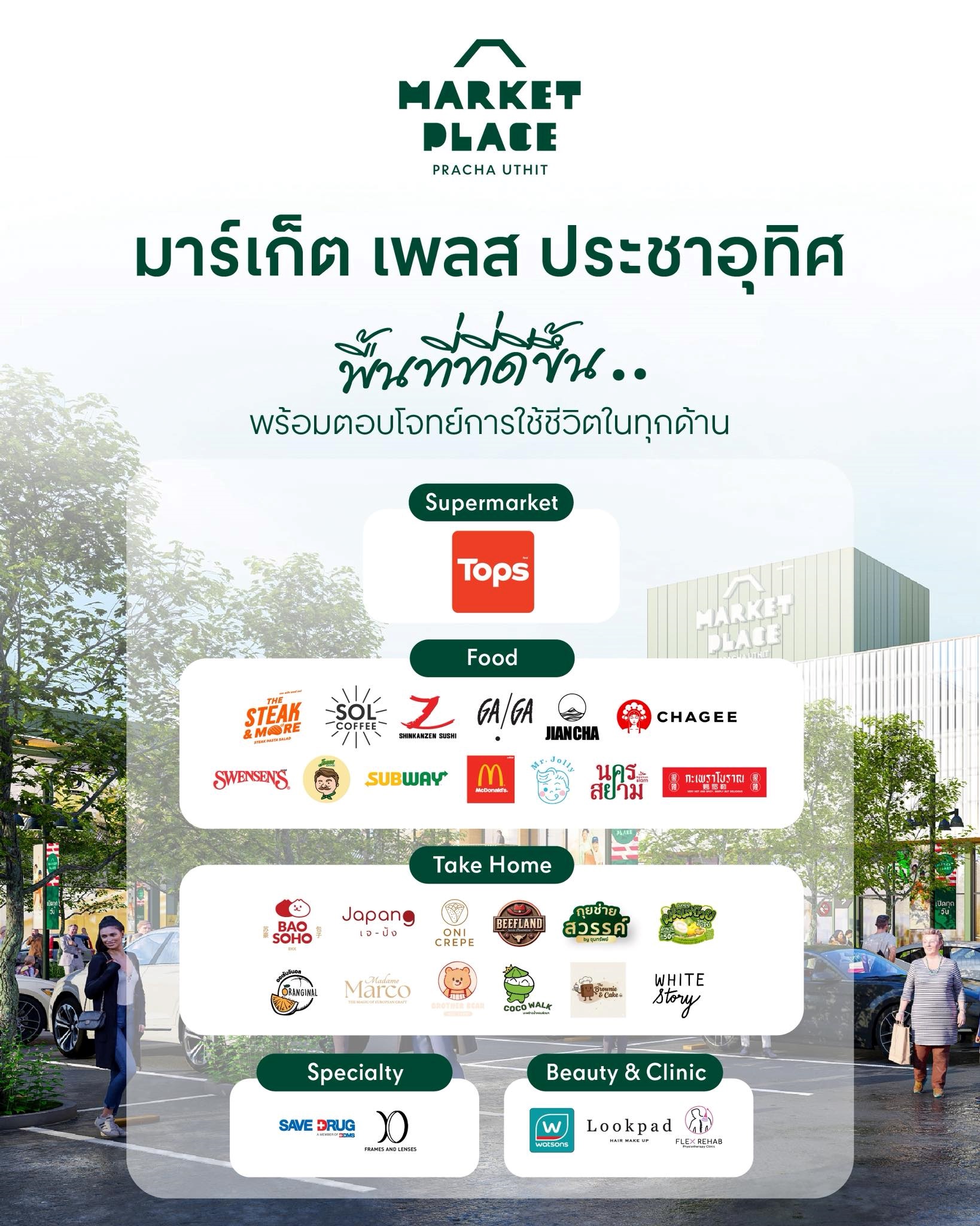 เซ็นทรัลพัฒนา เตรียมเปิด “market Place ประชาอุทิศ” 29 พ.ย. นี้ ปักหมุด คอมมูนิตี้ มอลล์ ทำเลศักยภาพประชาอุทิศ–ทุ่งครุ