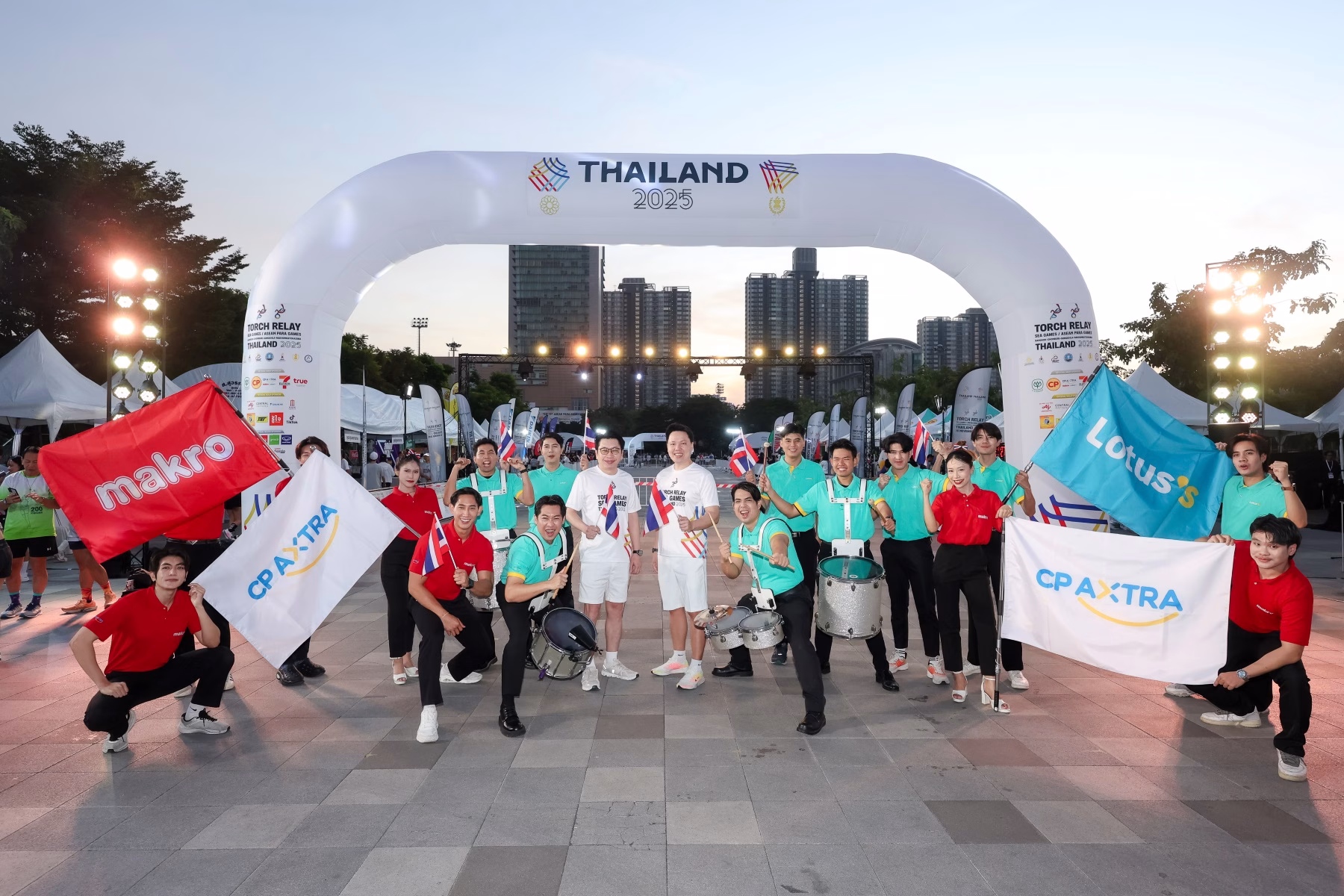 ซีพี แอ็กซ์ตร้า ร่วมวิ่งอัญเชิญไฟพระฤกษ์ ส่งแรงใจเชียร์ซีเกมส์ –อาเซียนพาราเกมส์ 2025