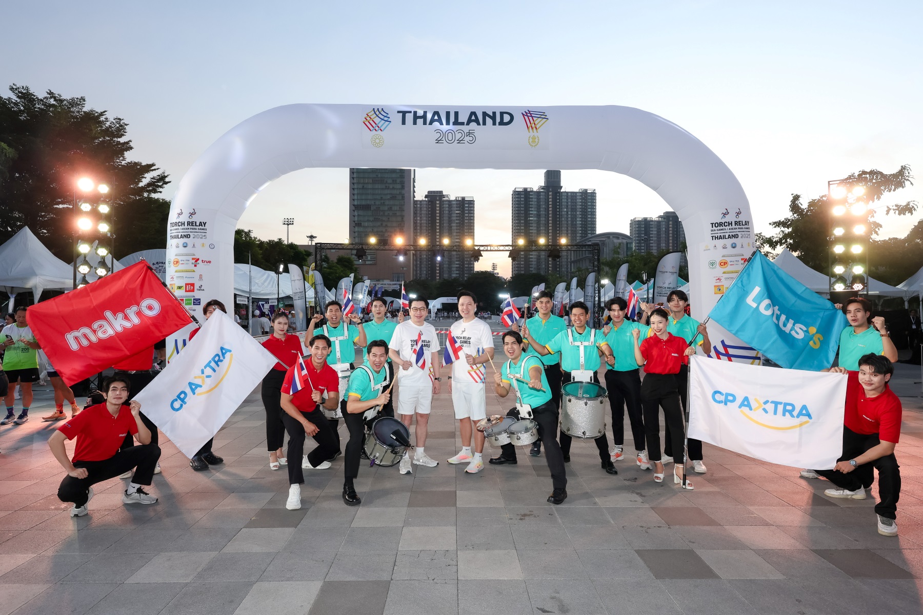 ซีพี แอ็กซ์ตร้า ร่วมวิ่งอัญเชิญไฟพระฤกษ์ ส่งแรงใจเชียร์ซีเกมส์ –อาเซียนพาราเกมส์ 2025