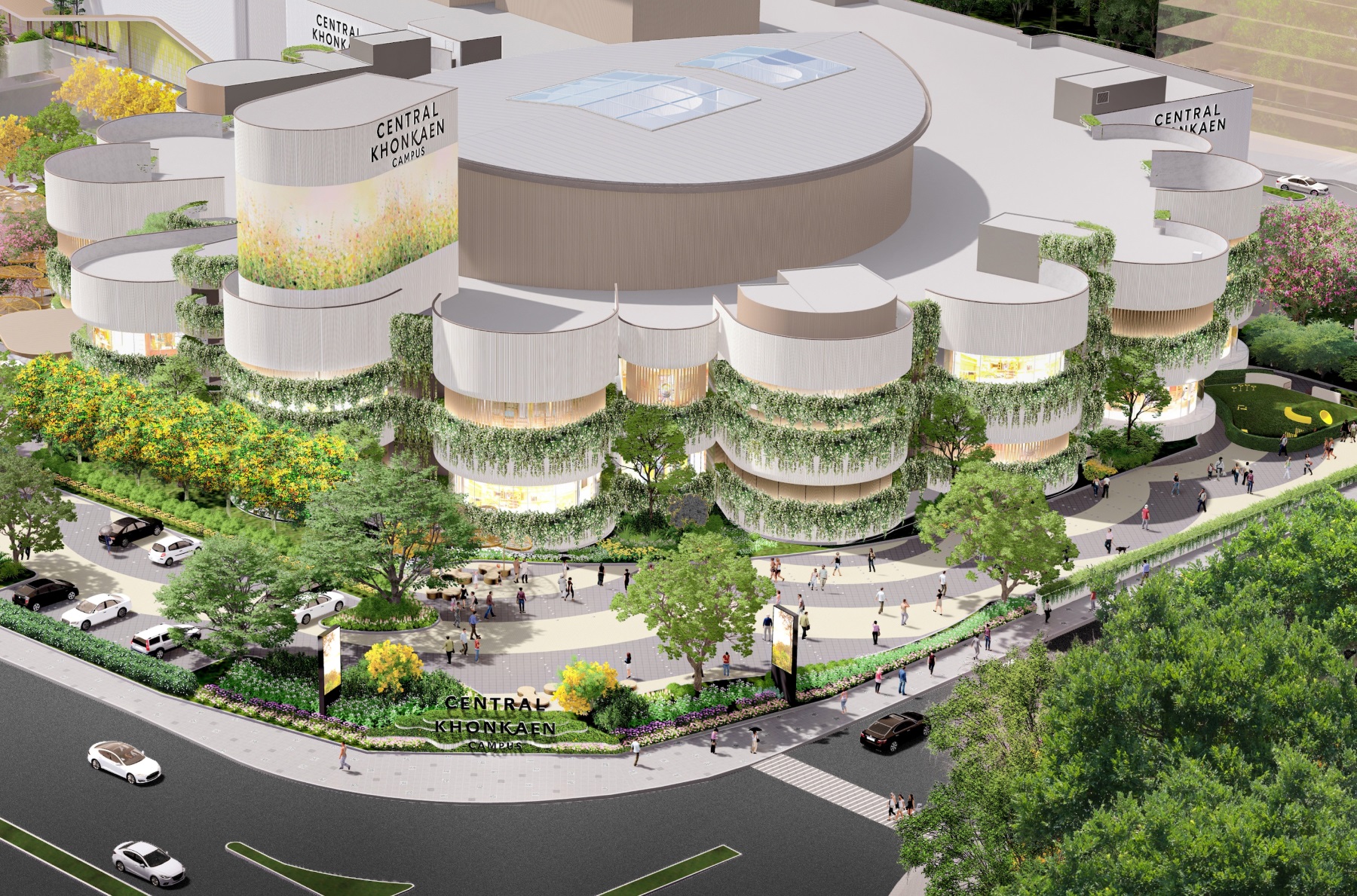 ‘เซ็นทรัล ขอนแก่น แคมปัส’ ผุดไอเดียเจ๋ง! เปลี่ยนรั้วธรรมดาเป็น Art Wall Exhibition กลางเมือง คอลแลบ ‘vachboy’ และ ‘นักศึกษาม.ขอนแก่น’