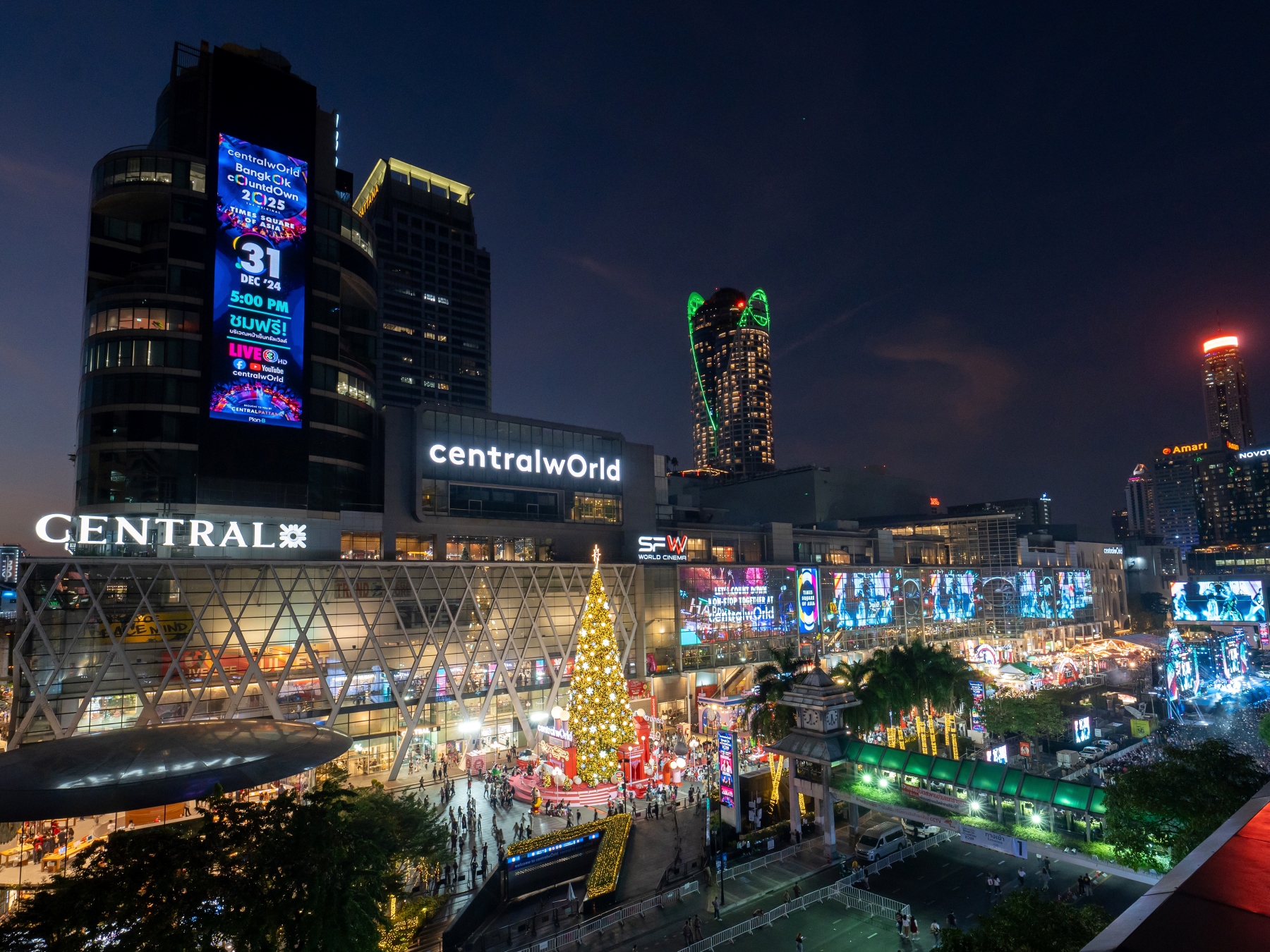 Centralworld Bangkok Countdown ต้นแบบมาตรฐานเคานต์ดาวน์ประเทศไทย แพลตฟอร์มเอนเตอร์เทนเมนต์ที่ขับเคลื่อนอุตสาหกรรมบันเทิงไทยสู่เวทีโลก