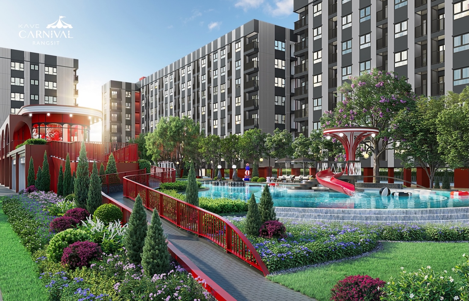 แอสเซทไวส์ ส่งคอนโดใหม่ “kave Carnival รังสิต” ต่อยอดความสำเร็จย่าน ม.รังสิต เนรมิตส่วนกลางสุดล้ำ ปลุกความสนุกใหม่ ใกล้รถไฟฟ้าสายสีแดง เริ่ม 1.29 ล้านบาท