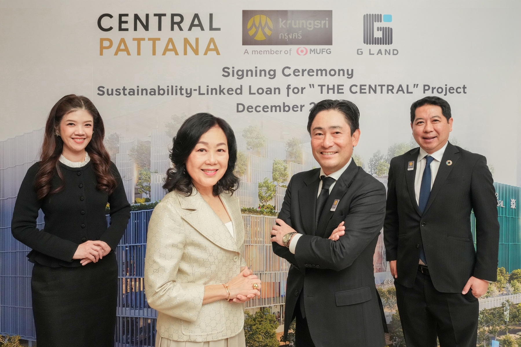 เซ็นทรัลพัฒนา–จีแลนด์ จับมือกรุงศรี เดินหน้า “the Central พหลโยธิน” โครงการแฟล็กชิพสีเขียว ขับเคลื่อนสังคมคาร์บอนต่ำอย่างเป็นรูปธรรม
