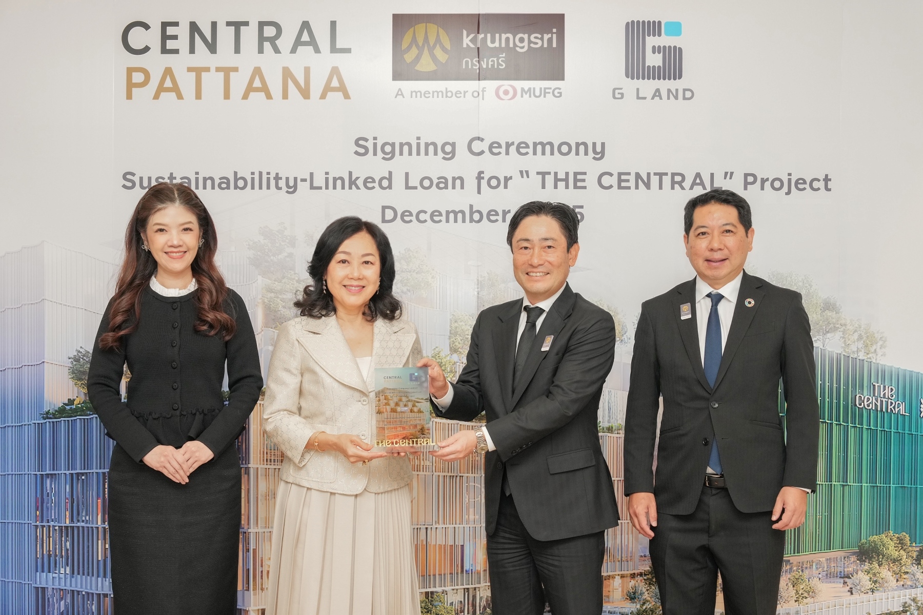 เซ็นทรัลพัฒนา–จีแลนด์ จับมือกรุงศรี เดินหน้า “the Central พหลโยธิน” โครงการแฟล็กชิพสีเขียว ขับเคลื่อนสังคมคาร์บอนต่ำอย่างเป็นรูปธรรม