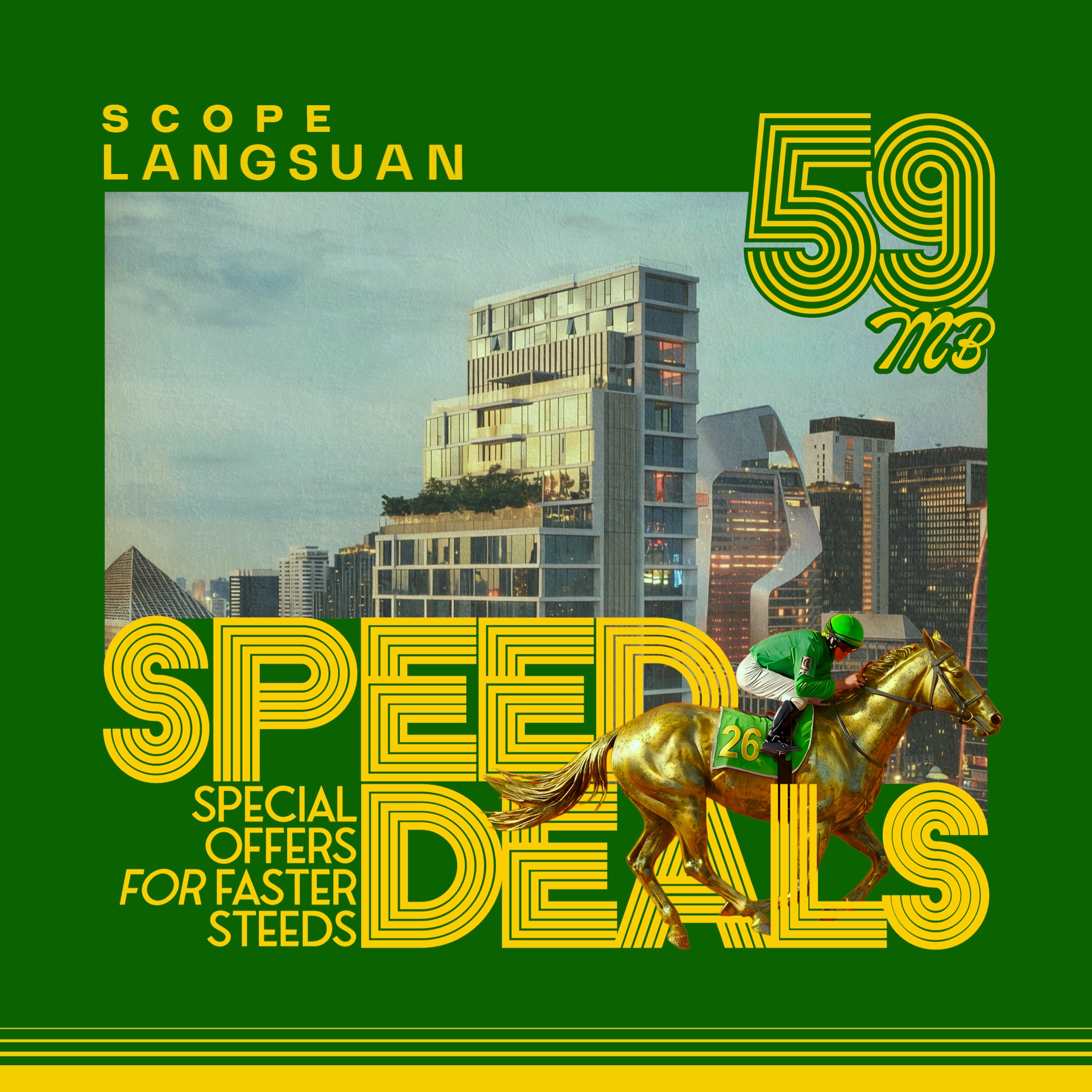 สโคป ปิดยอดขาย 2568 ทะลุเป้า 2,600 ล้าน บทพิสูจน์ผู้นำที่สุดแห่งอสังหาระดับอัลตร้าลักชัวรี เตรียมเดินหน้าเปิดศักราชใหม่ปี 2569 จัดแคมเปญ “สปีด ดีล” โปรแรงรับปีม้าเร็ว