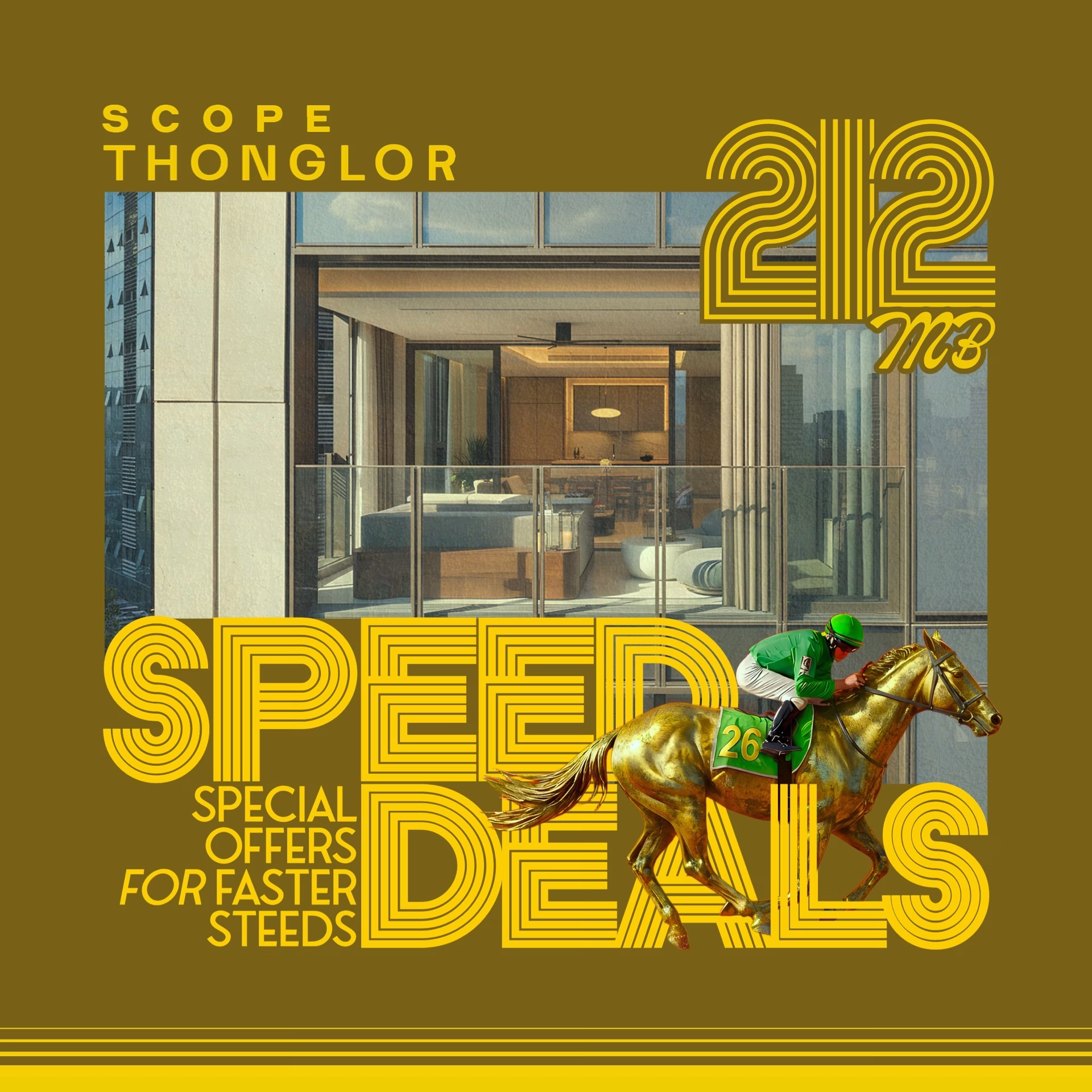 สโคป ปิดยอดขาย 2568 ทะลุเป้า 2,600 ล้าน บทพิสูจน์ผู้นำที่สุดแห่งอสังหาระดับอัลตร้าลักชัวรี เตรียมเดินหน้าเปิดศักราชใหม่ปี 2569 จัดแคมเปญ “สปีด ดีล” โปรแรงรับปีม้าเร็ว