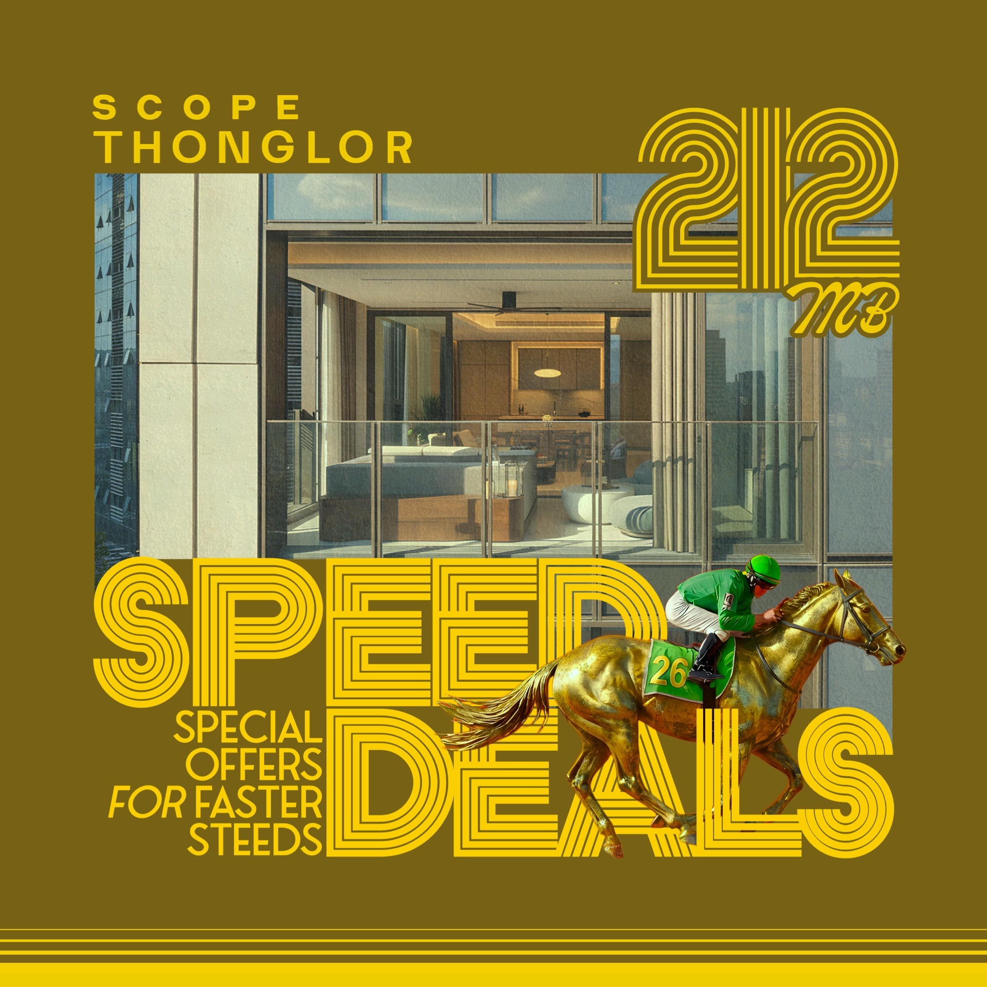 สโคป ปิดยอดขาย 2568 ทะลุเป้า 2,600 ล้าน บทพิสูจน์ผู้นำที่สุดแห่งอสังหาระดับอัลตร้าลักชัวรี เตรียมเดินหน้าเปิดศักราชใหม่ปี 2569 จัดแคมเปญ “สปีด ดีล” โปรแรงรับปีม้าเร็ว