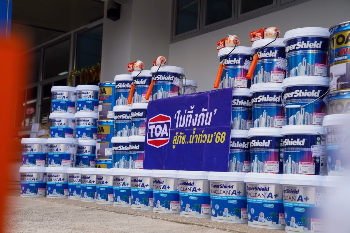 Toa ไม่ทิ้งกัน เคียงข้างพี่น้องชาวใต้ ผนึกกำลังจิตอาสา – ทาสีฟื้นฟูโรงพยาบาลและโรงเรียน คืนรอยยิ้มสู่หาดใหญ่ หลังวิกฤตอุทกภัยปี 68