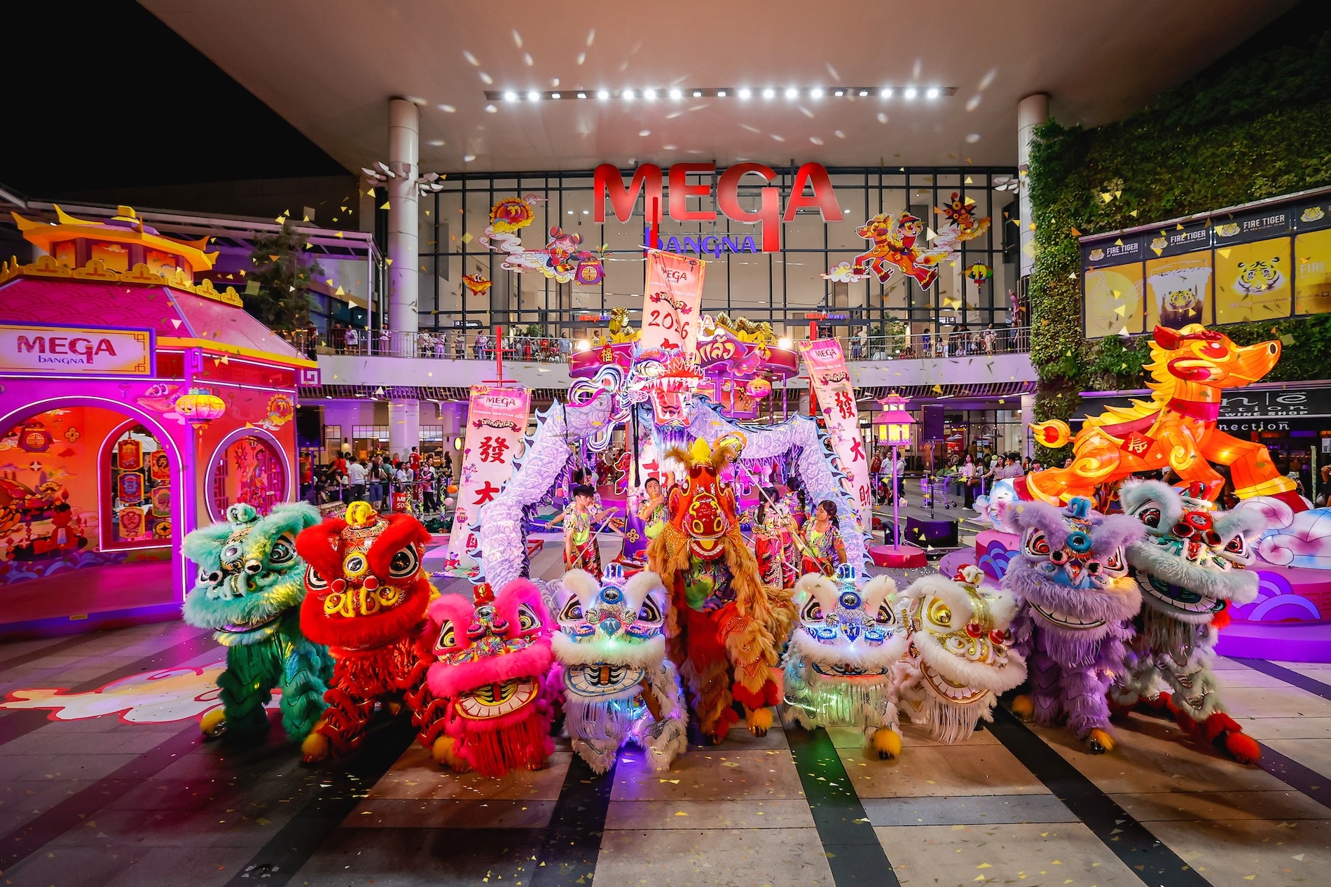เมกาบางนาสร้างปรากฏการณ์ฉลองตรุษจีนปีม้า กับโชว์มังกรสิงโตและม้ามงคลสุดอลังการ ในงาน Mega Chinese New Year 2026 โชคดีม้าแล้ว”