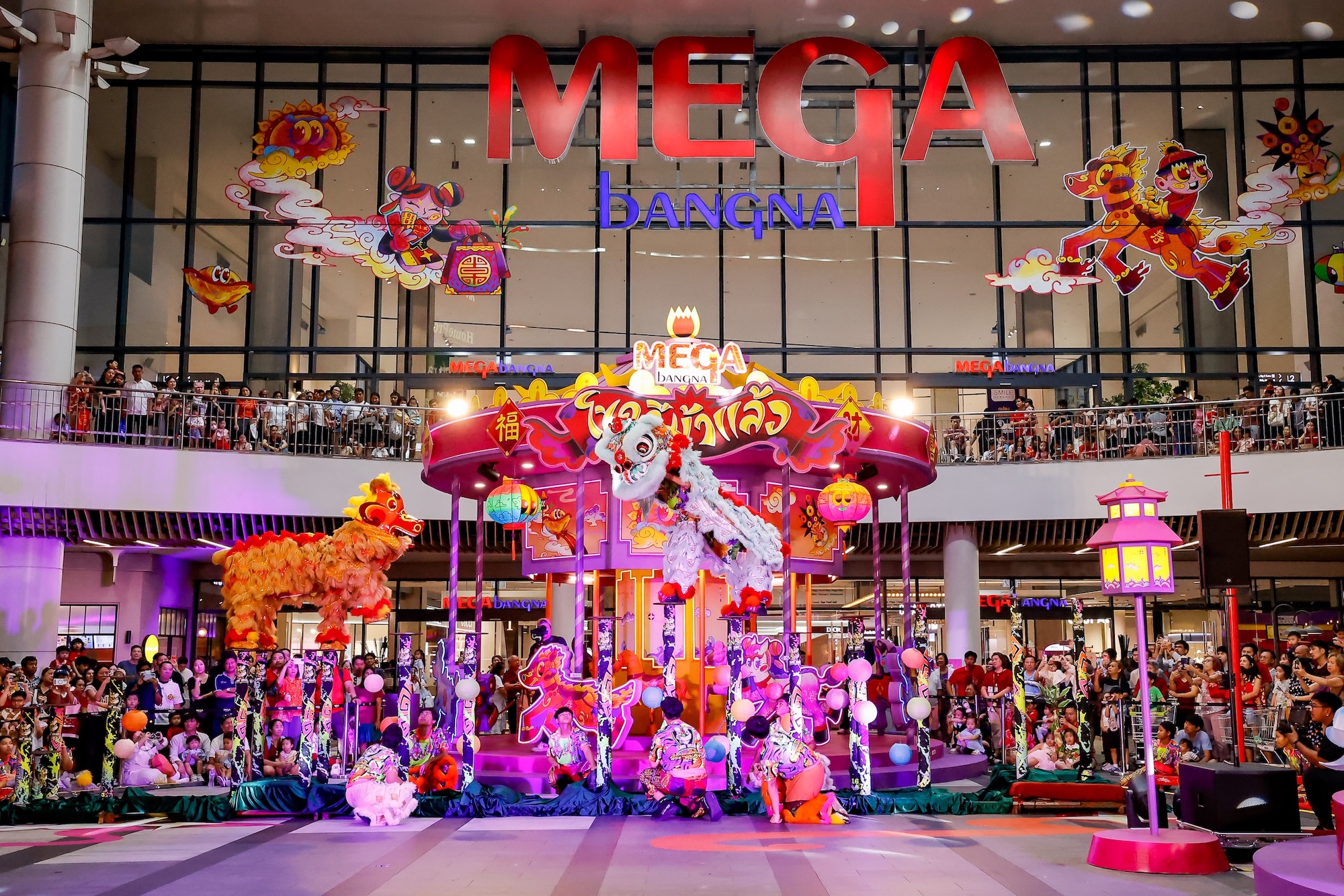 เมกาบางนาสร้างปรากฏการณ์ฉลองตรุษจีนปีม้า กับโชว์มังกรสิงโตและม้ามงคลสุดอลังการ ในงาน Mega Chinese New Year 2026 โชคดีม้าแล้ว”