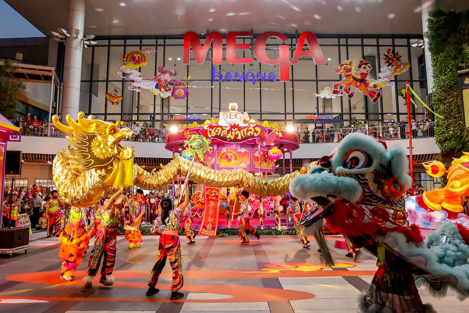 เมกาบางนาสร้างปรากฏการณ์ฉลองตรุษจีนปีม้า กับโชว์มังกรสิงโตและม้ามงคลสุดอลังการ ในงาน Mega Chinese New Year 2026 โชคดีม้าแล้ว”