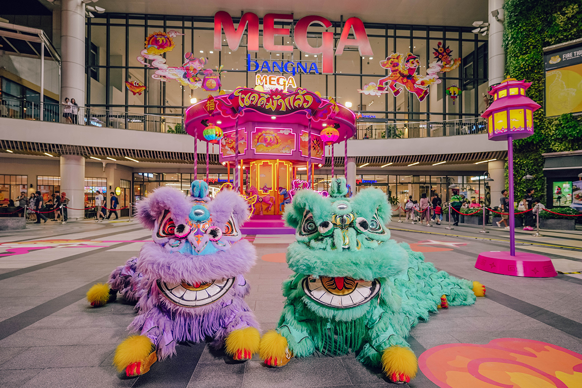 เมกาบางนาสนั่นปรากฏการณ์เฉลิมฉลองตรุษจีนปีม้า กับแคมเปญ “mega Chinese New Year 2026 โชคดีม้าแล้ว” จับมืออาร์ตทิสต์คนดัง เนรมิตแลนด์มาร์กศิลปะร่วมสมัย “mega Land Of Fun And Fortune” ตั้งแต่ 1 – 28 ก.พ. 69