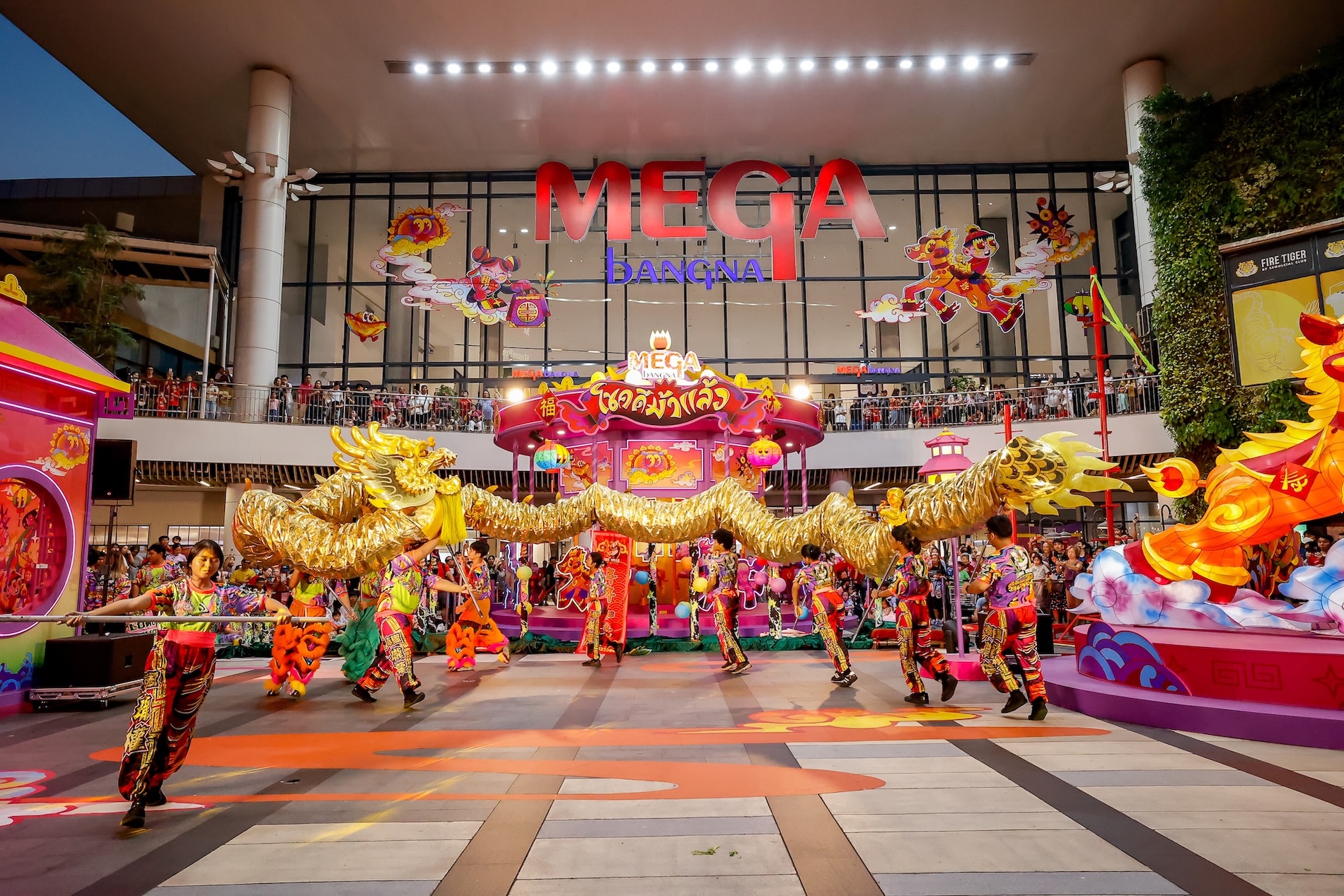 เมกาบางนาสร้างปรากฏการณ์ฉลองตรุษจีนปีม้า กับโชว์มังกรสิงโตและม้ามงคลสุดอลังการ ในงาน Mega Chinese New Year 2026 โชคดีม้าแล้ว”