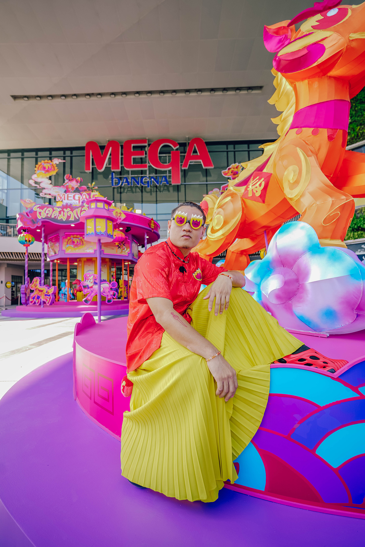 เมกาบางนาสนั่นปรากฏการณ์เฉลิมฉลองตรุษจีนปีม้า กับแคมเปญ “mega Chinese New Year 2026 โชคดีม้าแล้ว” จับมืออาร์ตทิสต์คนดัง เนรมิตแลนด์มาร์กศิลปะร่วมสมัย “mega Land Of Fun And Fortune” ตั้งแต่ 1 – 28 ก.พ. 69