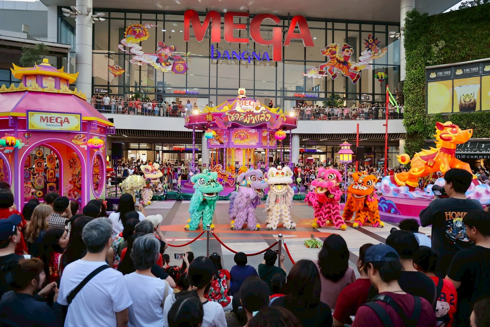 เมกาบางนาสร้างปรากฏการณ์ฉลองตรุษจีนปีม้า กับโชว์มังกรสิงโตและม้ามงคลสุดอลังการ ในงาน Mega Chinese New Year 2026 โชคดีม้าแล้ว”