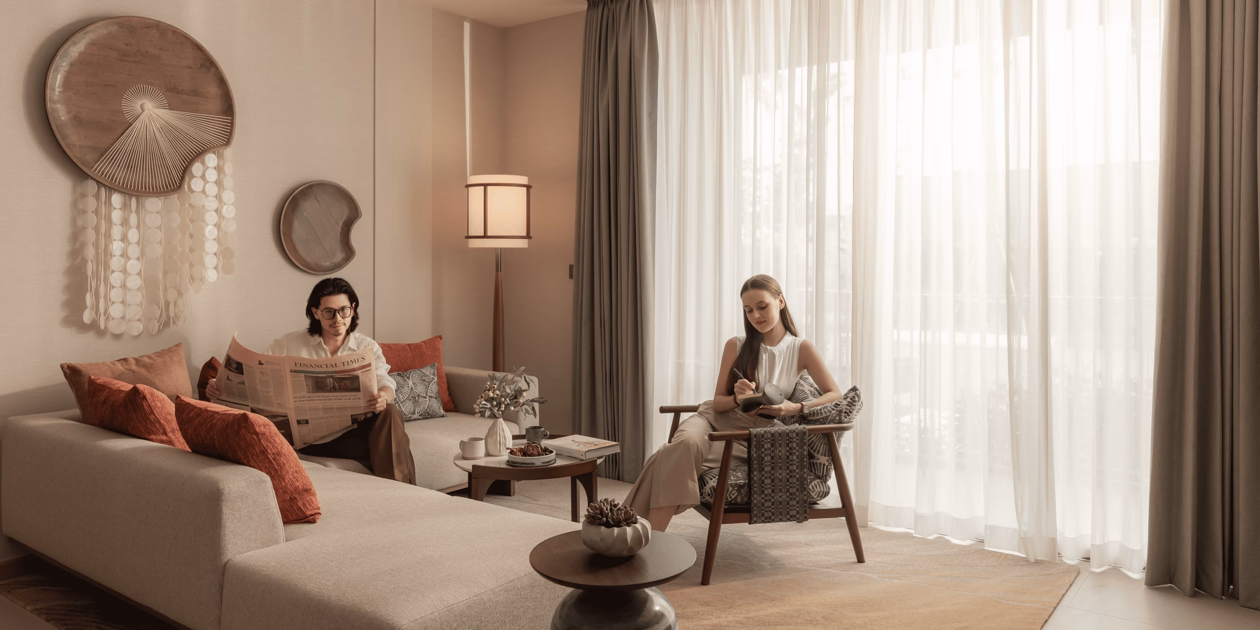 Peylaa Show Unit 2br Living With Model 2