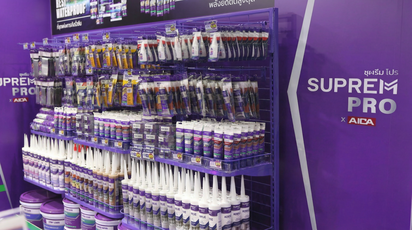 ครั้งแรกในภูมิภาคเอเชียตะวันออกเฉียงใต้!!! อัทโมสท์ เฮ้าส์ จับมือญี่ปุ่น เปิดตัว “suprempro X Aica” บุกตลาดไทย ในงาน ไทวัสดุ X บีเอ็นบี โฮม เอ็กซ์โป 2026