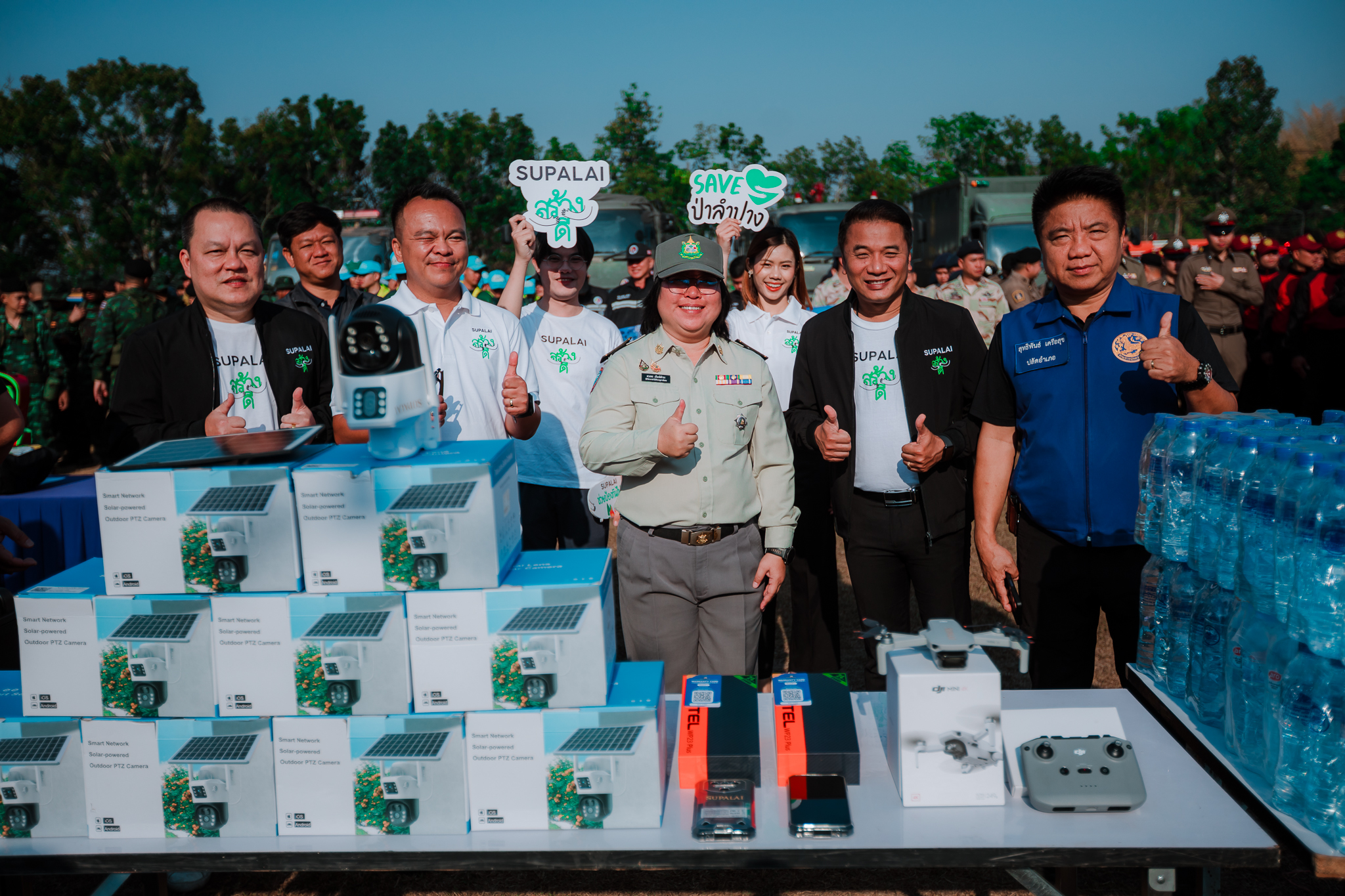 ศุภาลัย พัฒนาเมืองควบคู่สิ่งแวดล้อม หนุนจังหวัดลำปาง ส่งมอบอุปกรณ์ป้องกันไฟป่า เสริมภารกิจแก้ปัญหาหมอกควัน–pm2.5