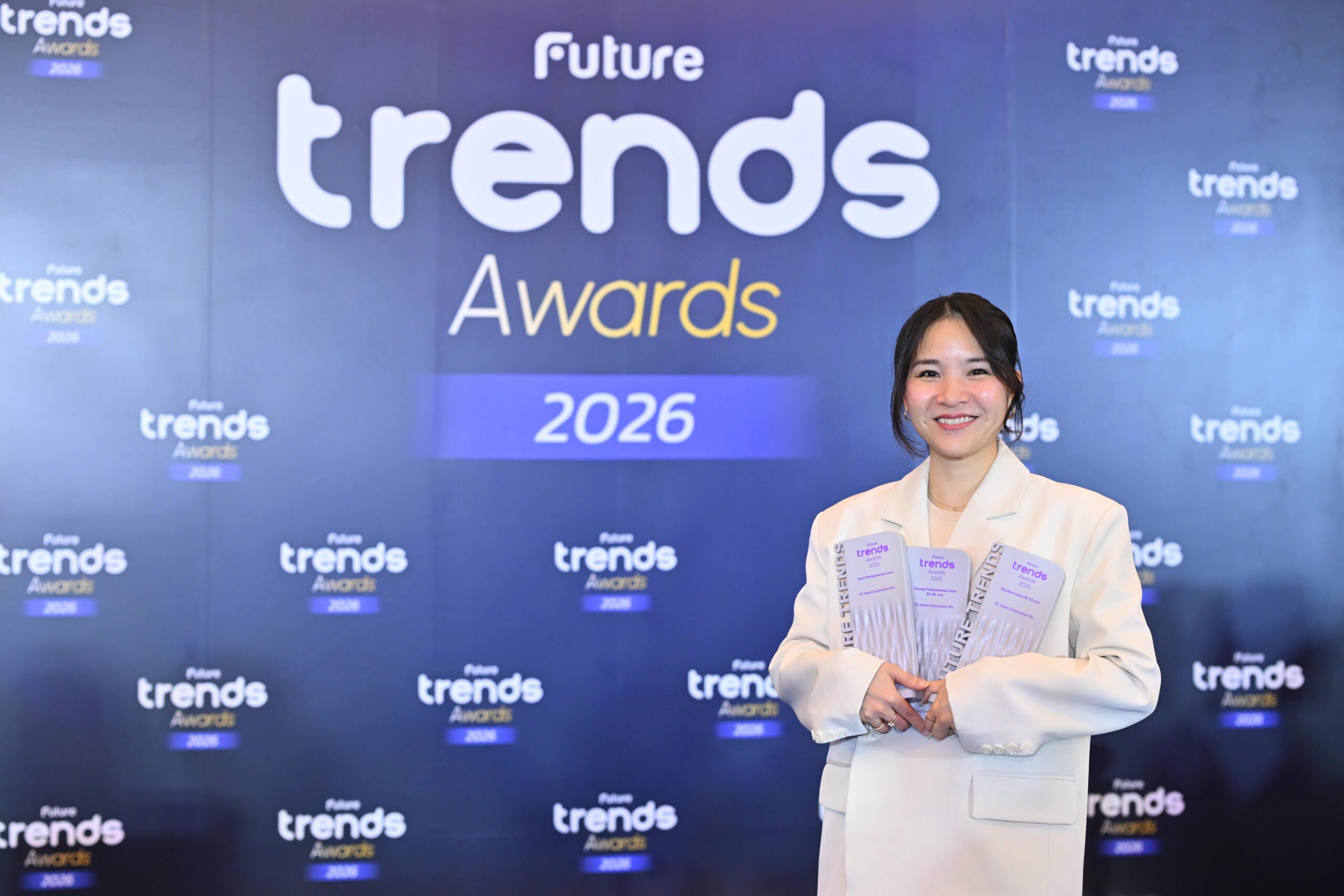 Sc Asset คว้า 3 รางวัล The Most Beloved Employer จาก Future Trends Awards 2026 ครองใจนักศึกษา คนรุ่นใหม่ และบุคลากรสายเทคโนโลยีทั่วประเทศ