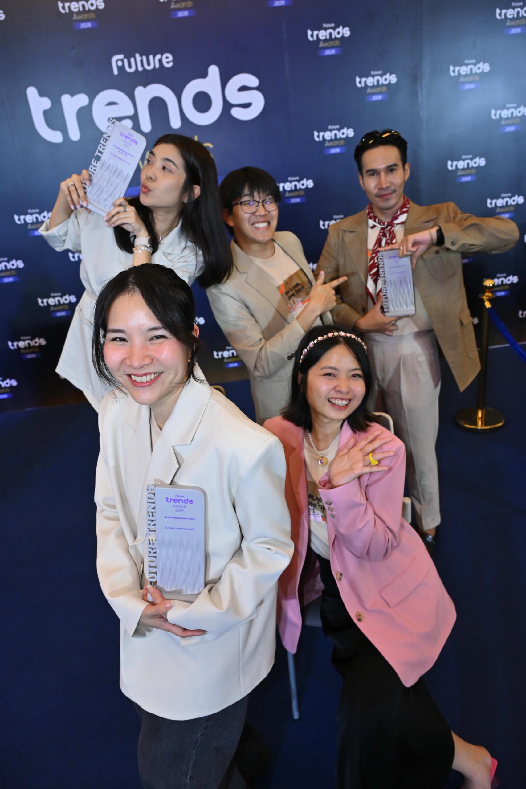 Sc Asset คว้า 3 รางวัล The Most Beloved Employer จาก Future Trends Awards 2026 ครองใจนักศึกษา คนรุ่นใหม่ และบุคลากรสายเทคโนโลยีทั่วประเทศ