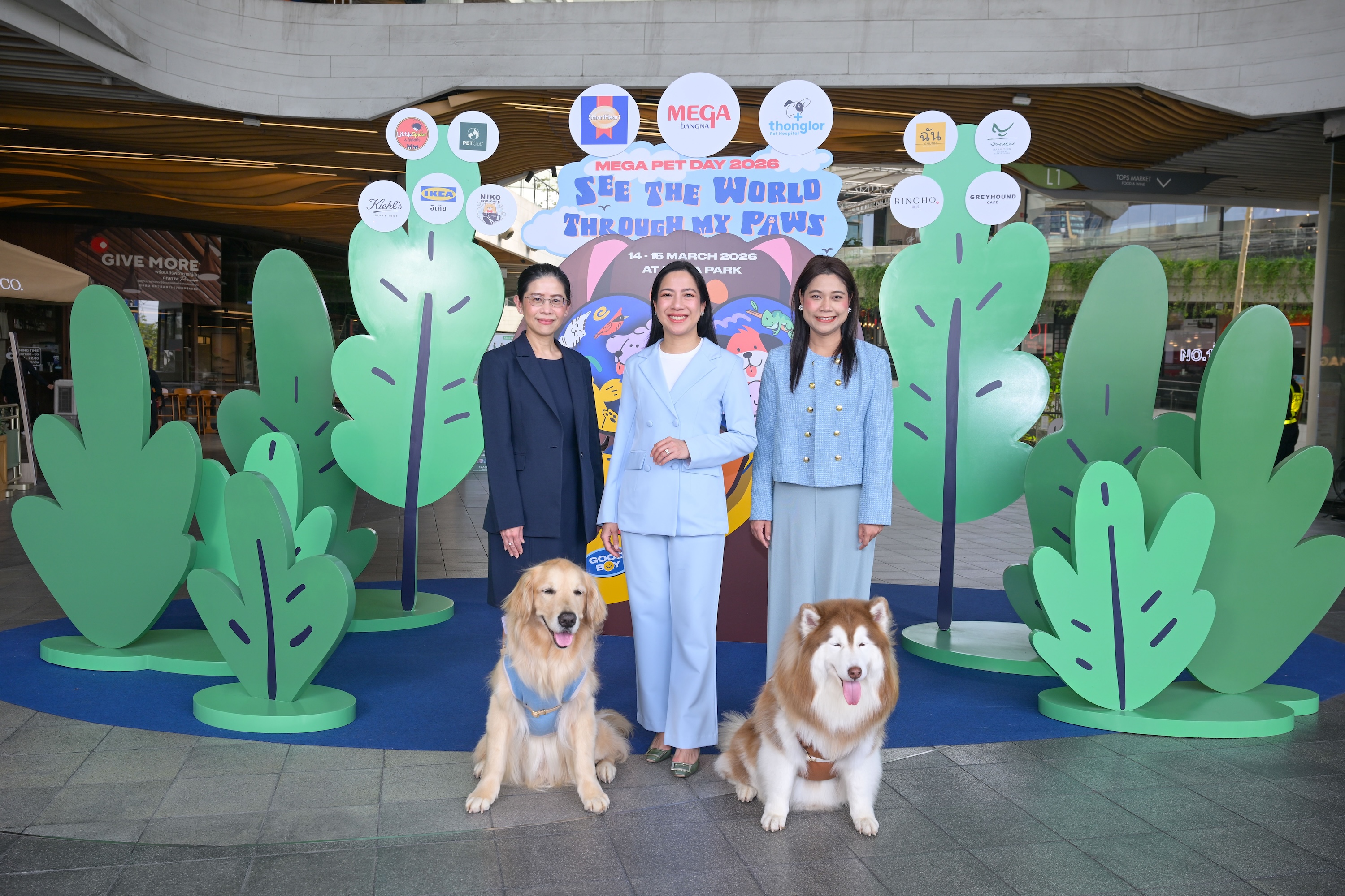 เมกาบางนา เดินหน้าสร้างคอมมูนิตี้คนรักสัตว์เลี้ยง ชวนเปิดโลกผ่านมุมมองของเพื่อนซี้สี่ขา ในงาน “mega Pet Day 2026 : See The World Through My Paws” วันที่ 14–15 มี.ค. 69 ณ เมกา พาร์ค เมกาบางนา