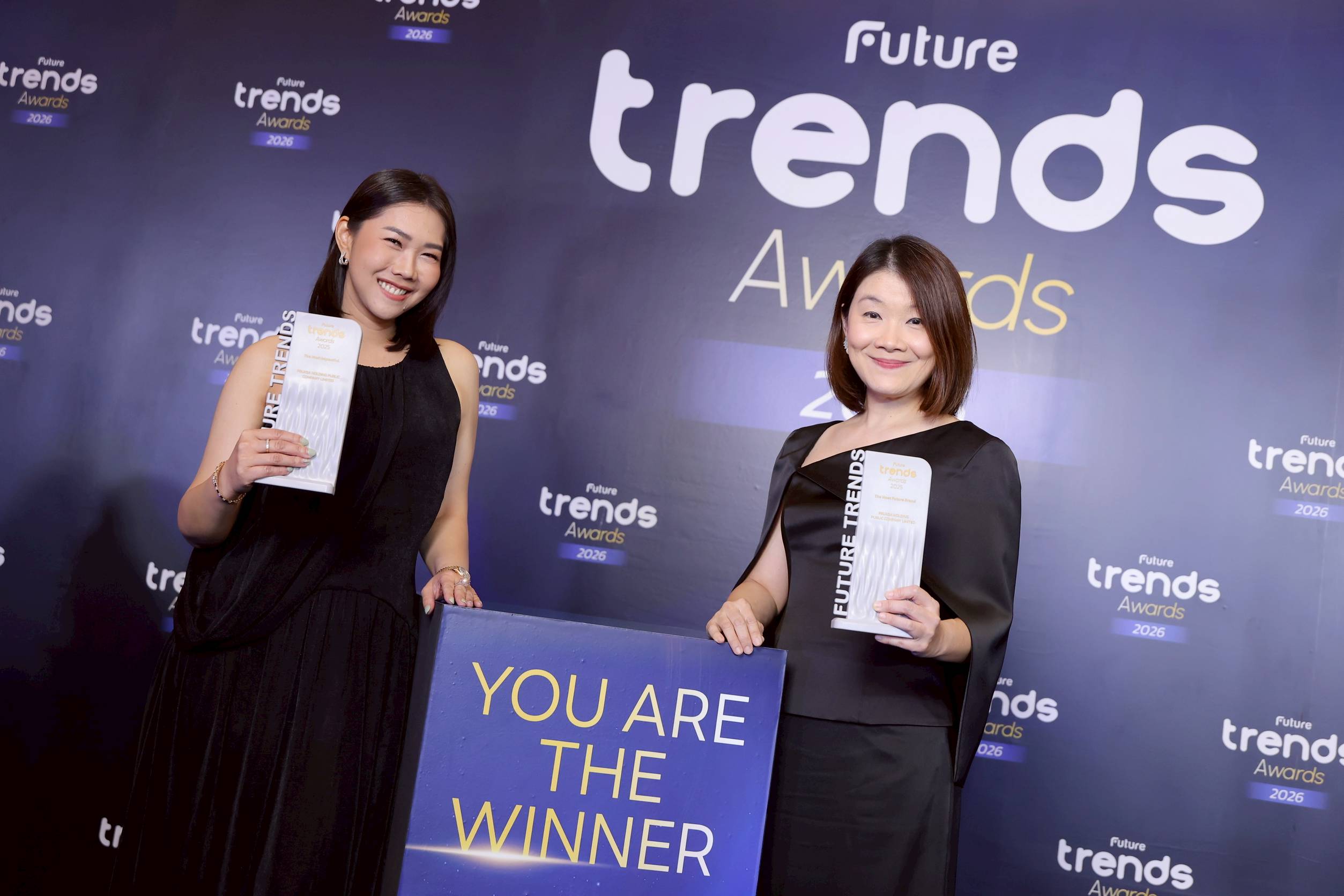 “พฤกษา” คว้า 2 รางวัลใหญ่ “future Trends Awards” ตอกย้ำความสำเร็จ “ผู้สร้างผลกระทบเชิงบวกต่อสังคม” พร้อมก้าวเป็น “แบรนด์แห่งอนาคต” ยกระดับคุณภาพชีวิตคนไทยอย่างยั่งยืน