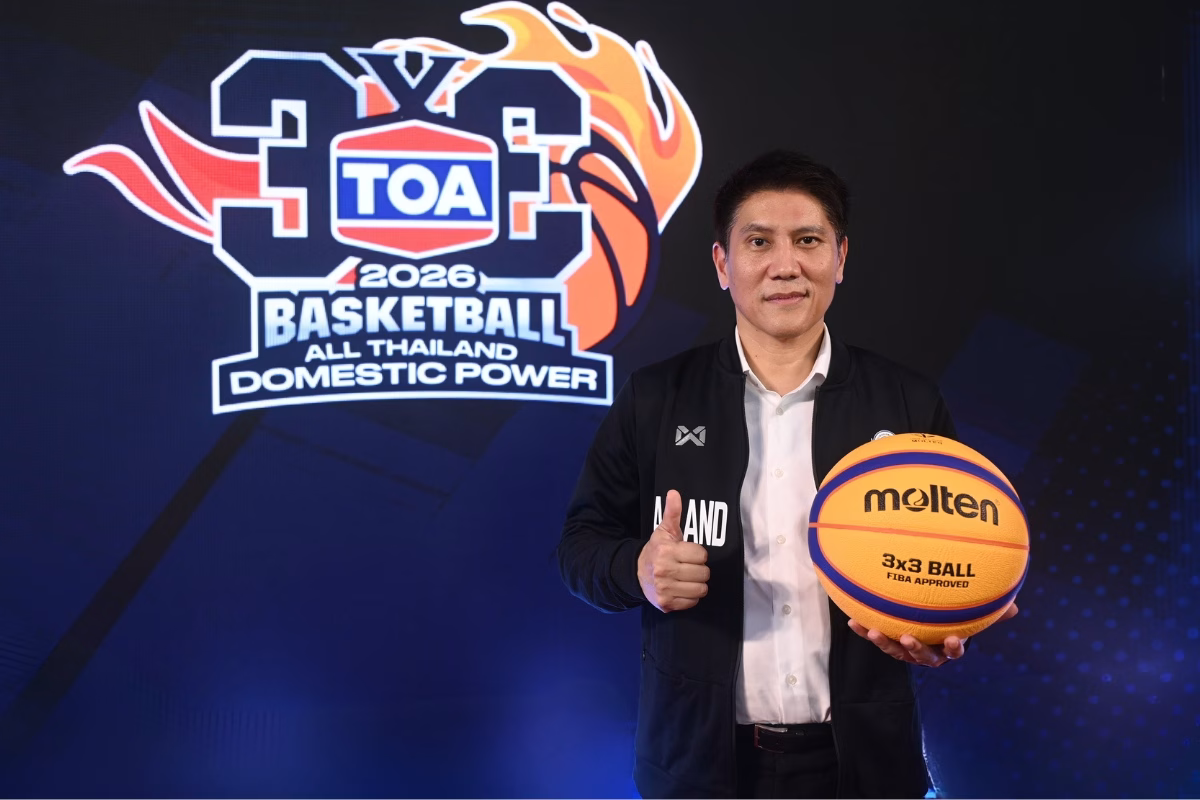Toa ผนึกภาครัฐฯ ระเบิดศึก ‘toa 3×3 Basketball All Thailand 2026’ ปีที่ 4 ขยาย 15 สนามทั่วไทย ชูยุทธศาสตร์ ‘domestic Power’ ปั้นเยาวชนไทยสู่ทำเนียบทีมชาติ