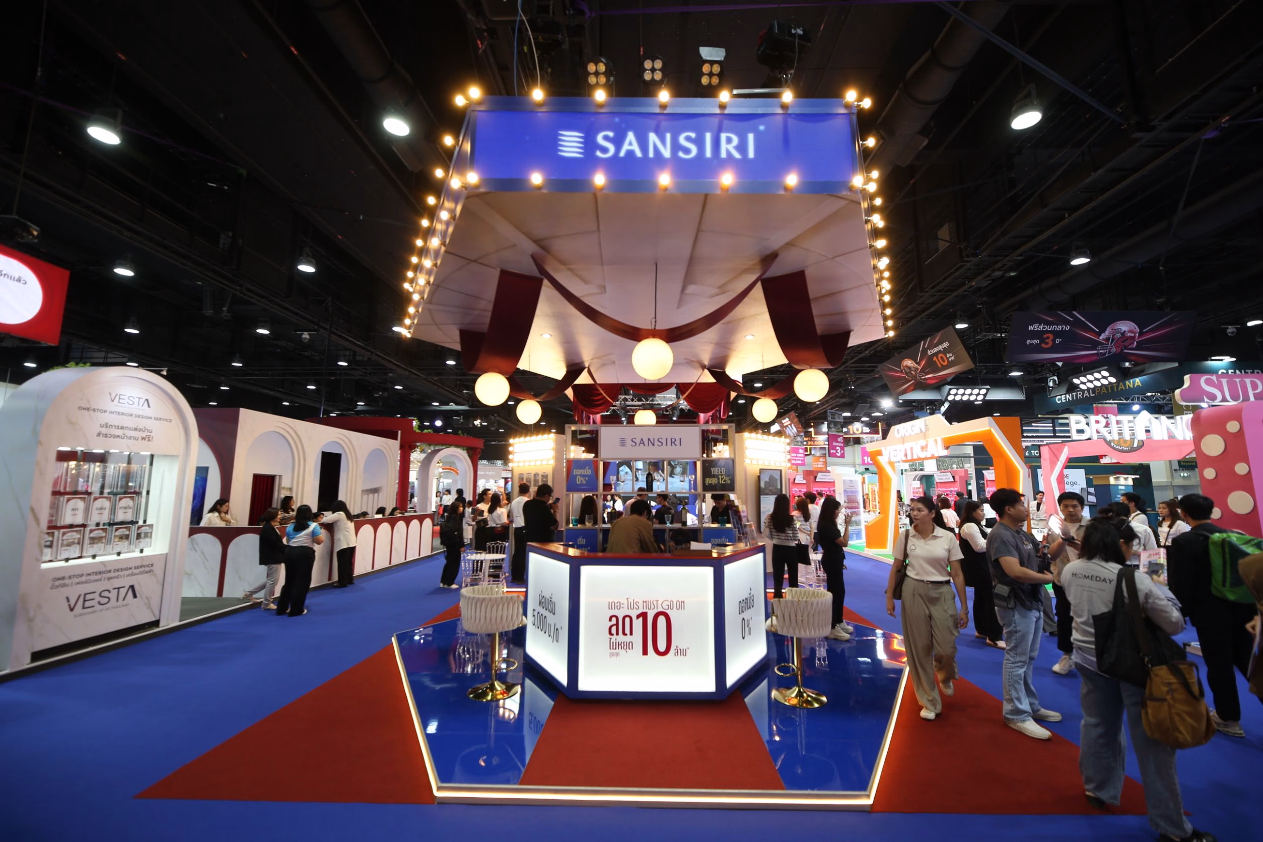 เปิดฉากปรากฏการณ์เขย่าวงการ! แสนสิริผนึกทัพพาร์ตเนอร์ ทุ่มดีลแรงแห่งปี “เดอะ โปร Must Go On” ลดสนั่นสูงสุด 10 ล้าน* วันที่ 19 – 22 มี.ค. 2569 ที่งานมหกรรมบ้านและคอนโด