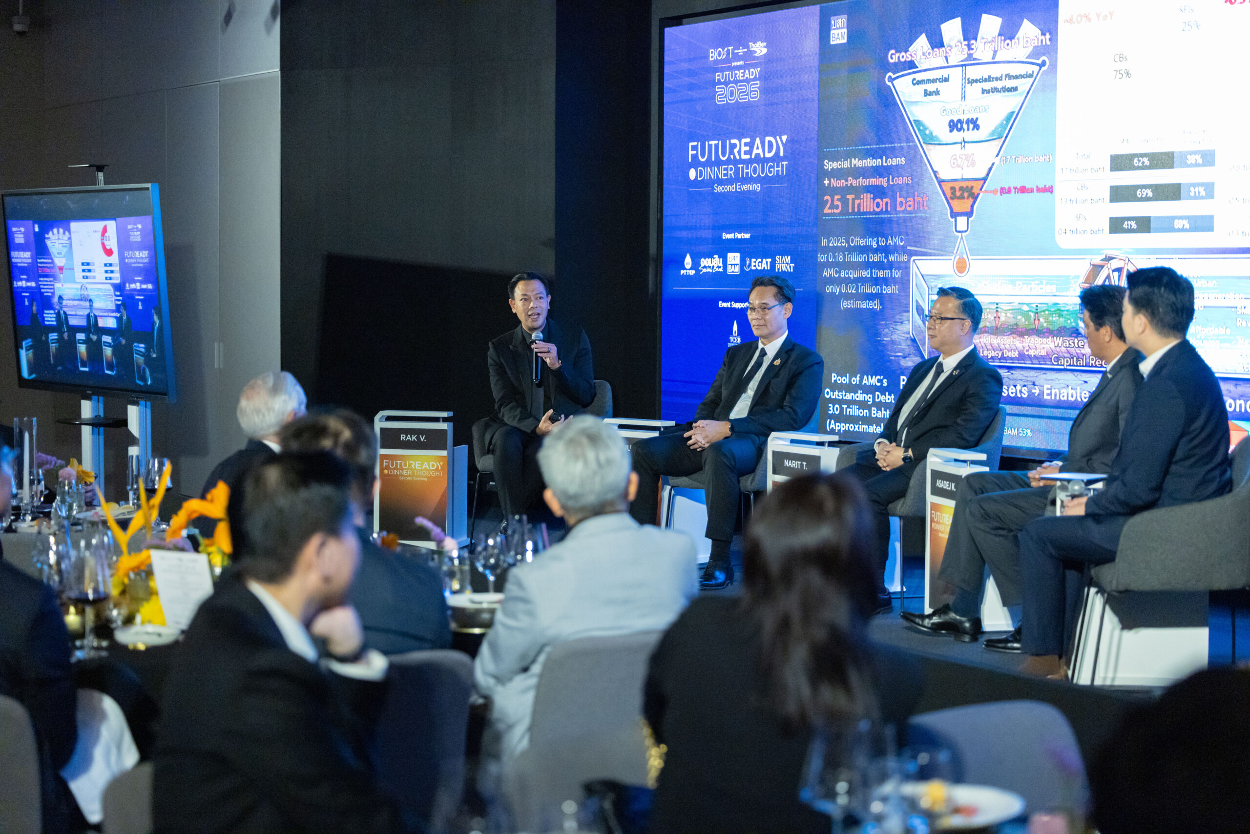 Bam โชว์วิสัยทัศน์ “sustainomy” ในงาน Futuready 2026 ชูบทบาท “โรงพยาบาลแก้หนี้” เปลี่ยนหนี้เสียให้เป็นโอกาส ขับเคลื่อนเศรษฐกิจไทยอย่างยั่งยืน