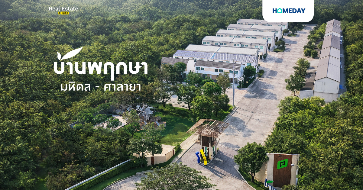 รีวิว บ้านพฤกษา มหิดล ศาลายา (baan Pruksa Mahidol Salaya) โครงการสไตล์ใหม่ Wize Minimal ใกล้ม.มหิดล ใจกลางศาลายา ทาวน์โฮมพื้นที่กว้าง ใหญ่กว่าคอนโด 3 เท่า* จอดรถในบ้านเป็นส่วนตัวไม่ต้องแย่งใคร พร้อมเข้าอยู่ ครบทุกความต้องการ